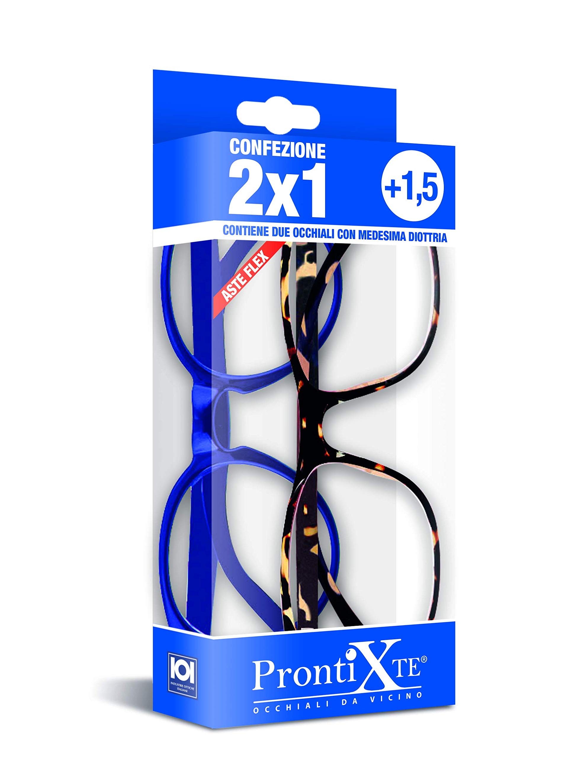 PXTE TWIN8 BLU E TARTARUGA +2,5