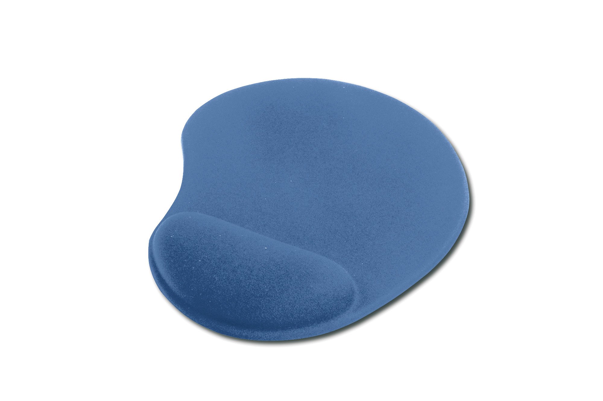 Tappetino per mouse con poggiapolsi blu