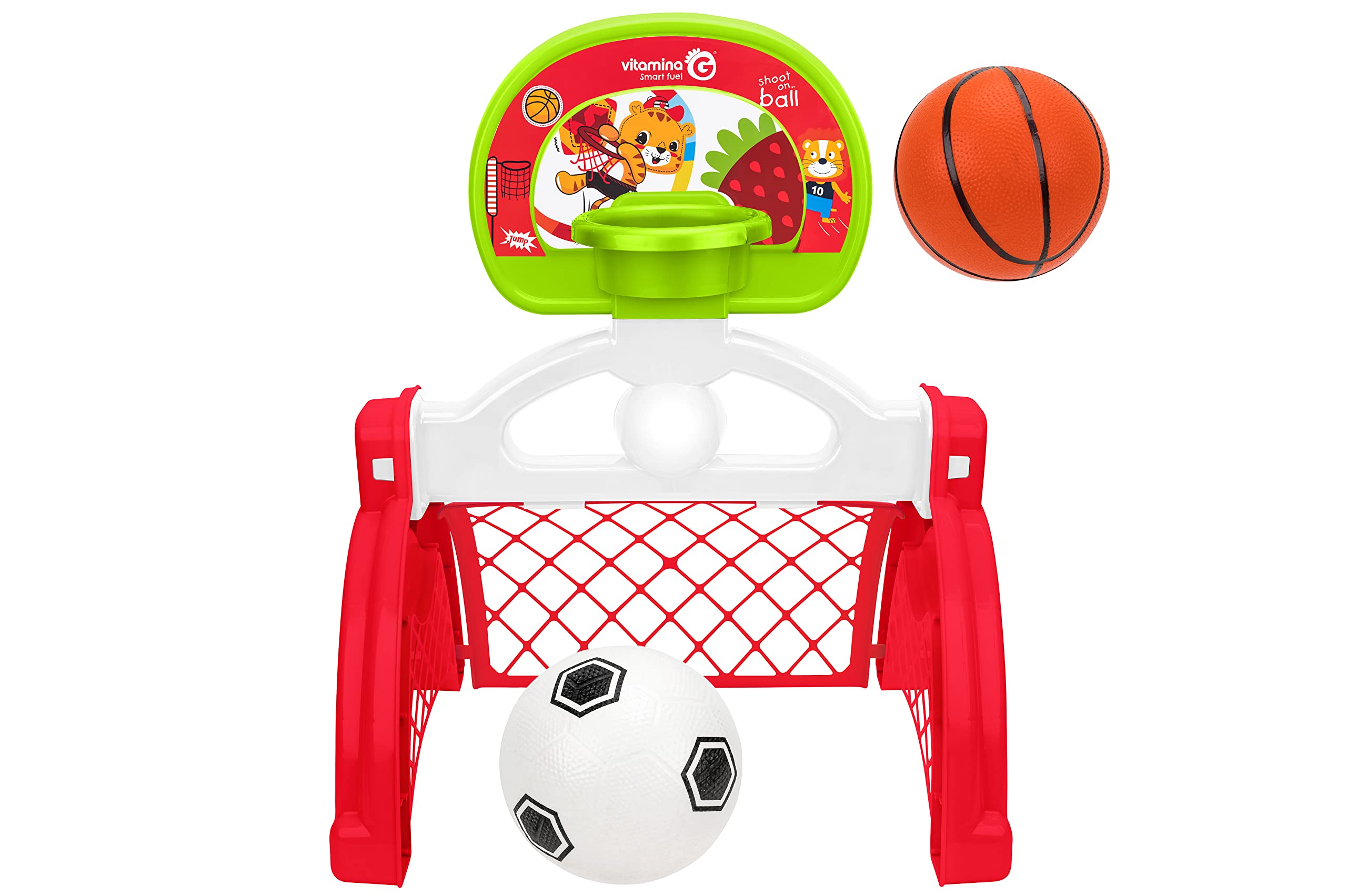 Set sportivo vitamina g porta basket cm 53x38x25