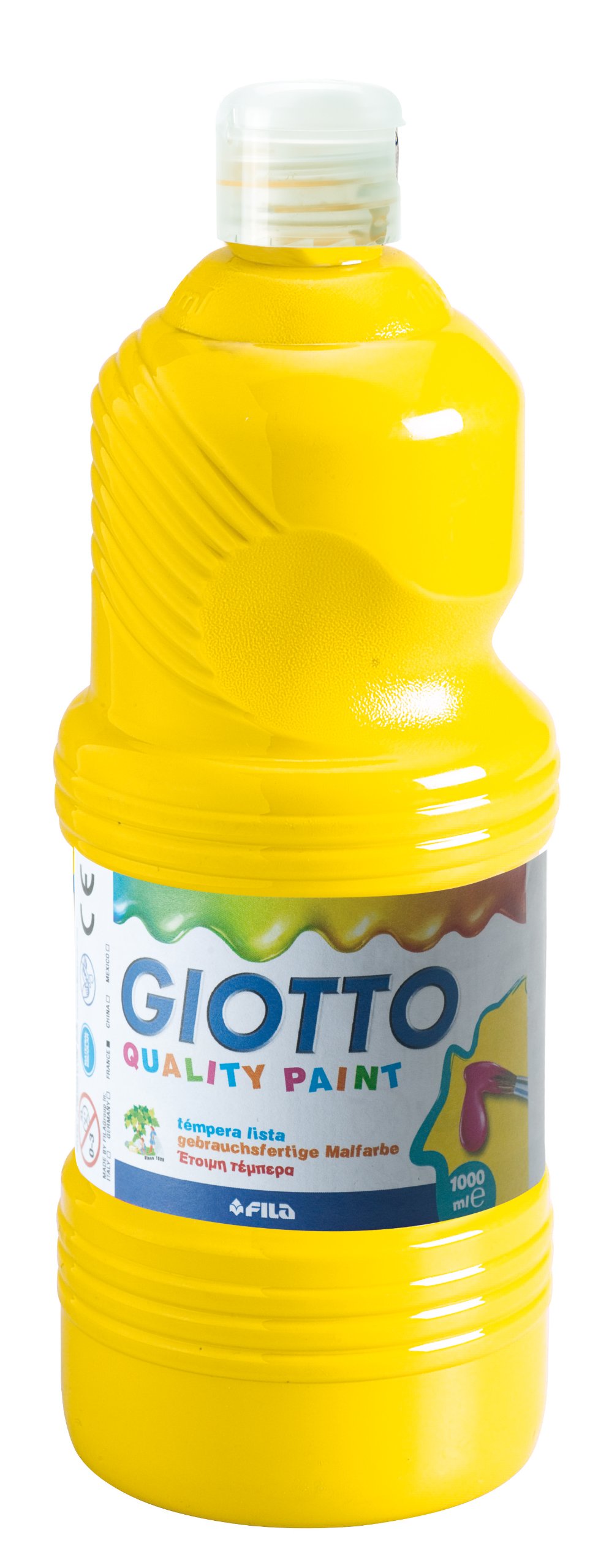 Tempera Giotto pronta 1000 ml. giallo caldo