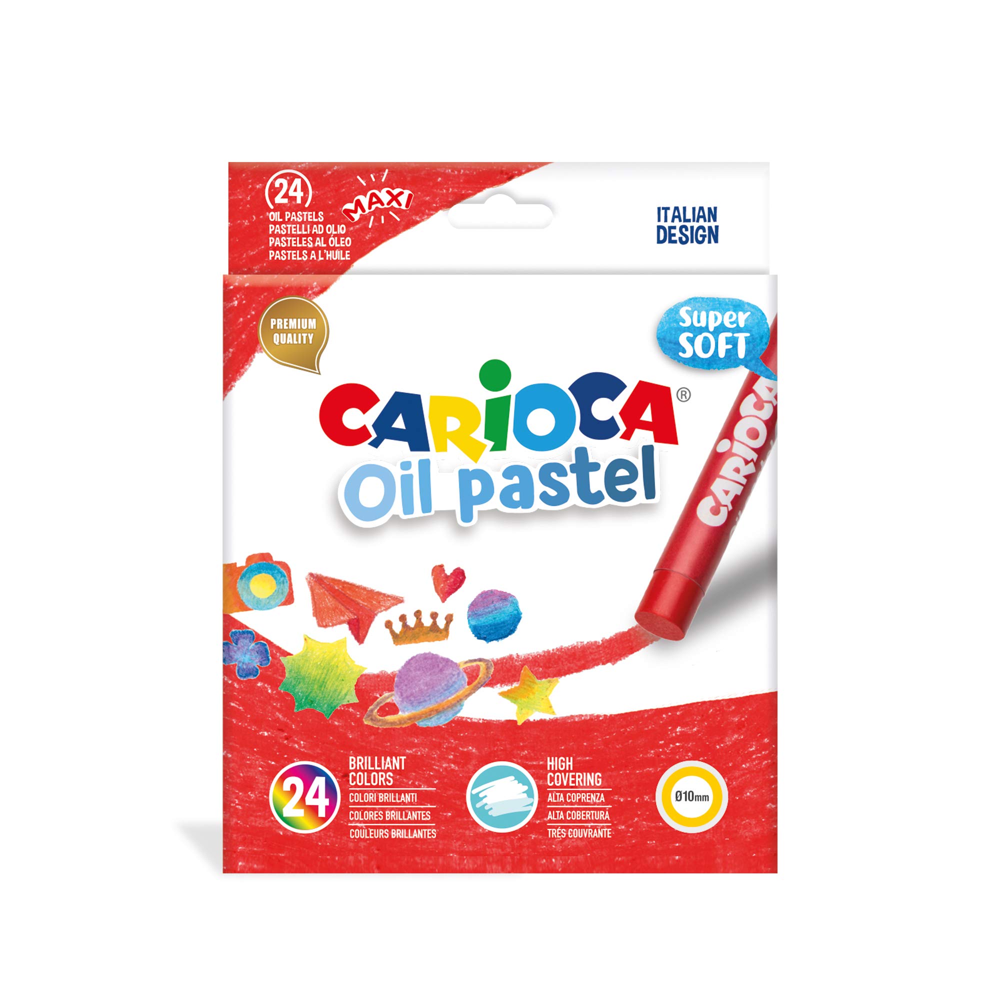 Pastelli ad olio Carioca pz 24