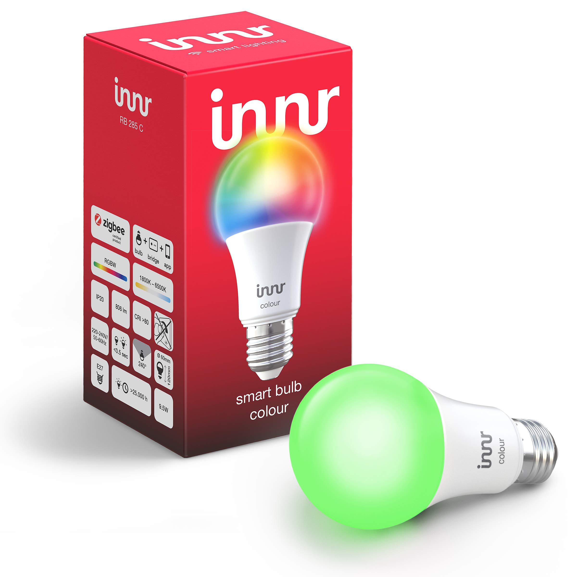 SMART BULB E27 COLOUR 806LM