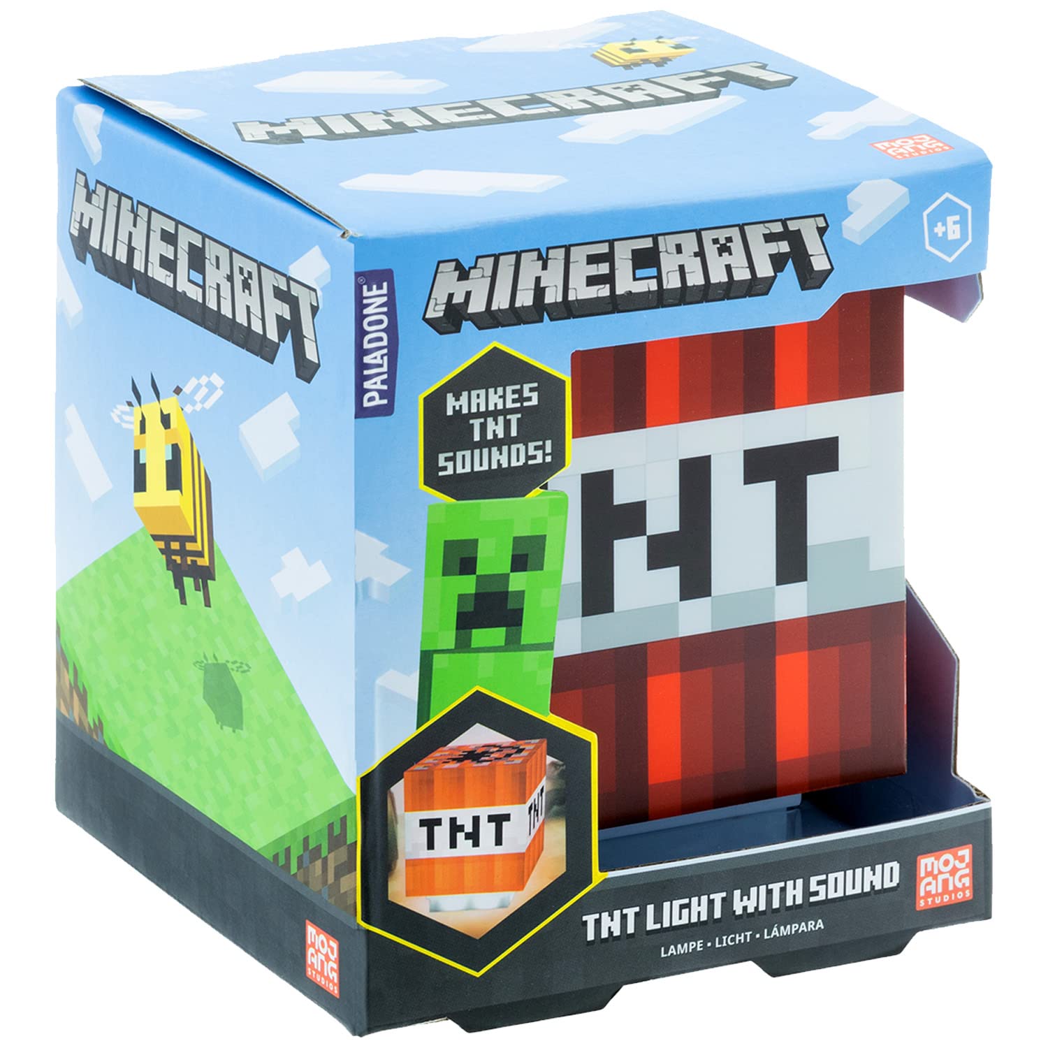 MINECRAFT TNT LIGHT WITH SOUND