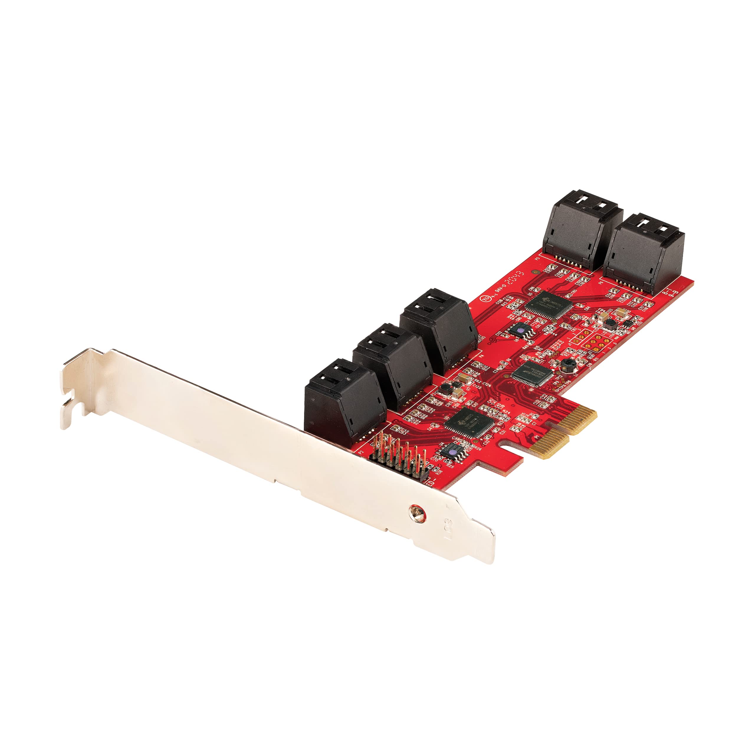 SCHEDA PCIE SATA - 10 PT 6GBPS