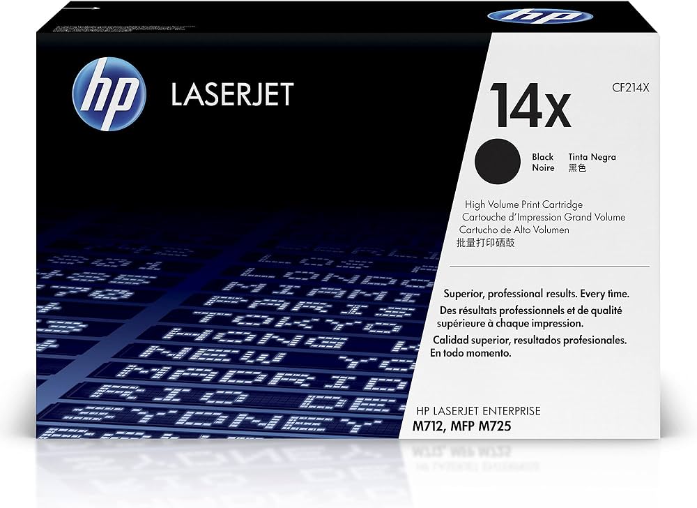 TONER CARTRIDGE 14X BLACK