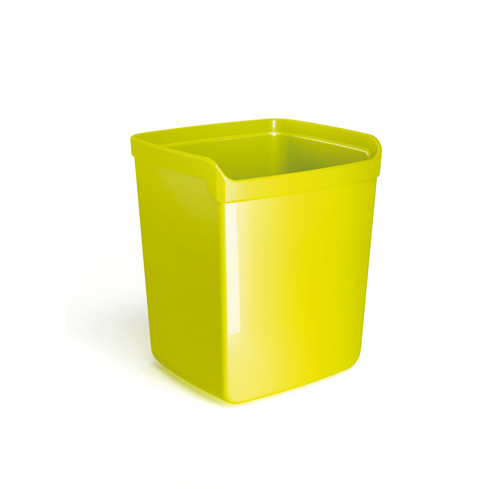 Bicchiere portapenne Mydesk - 8,7x7,4x10 cm - verde - Arda