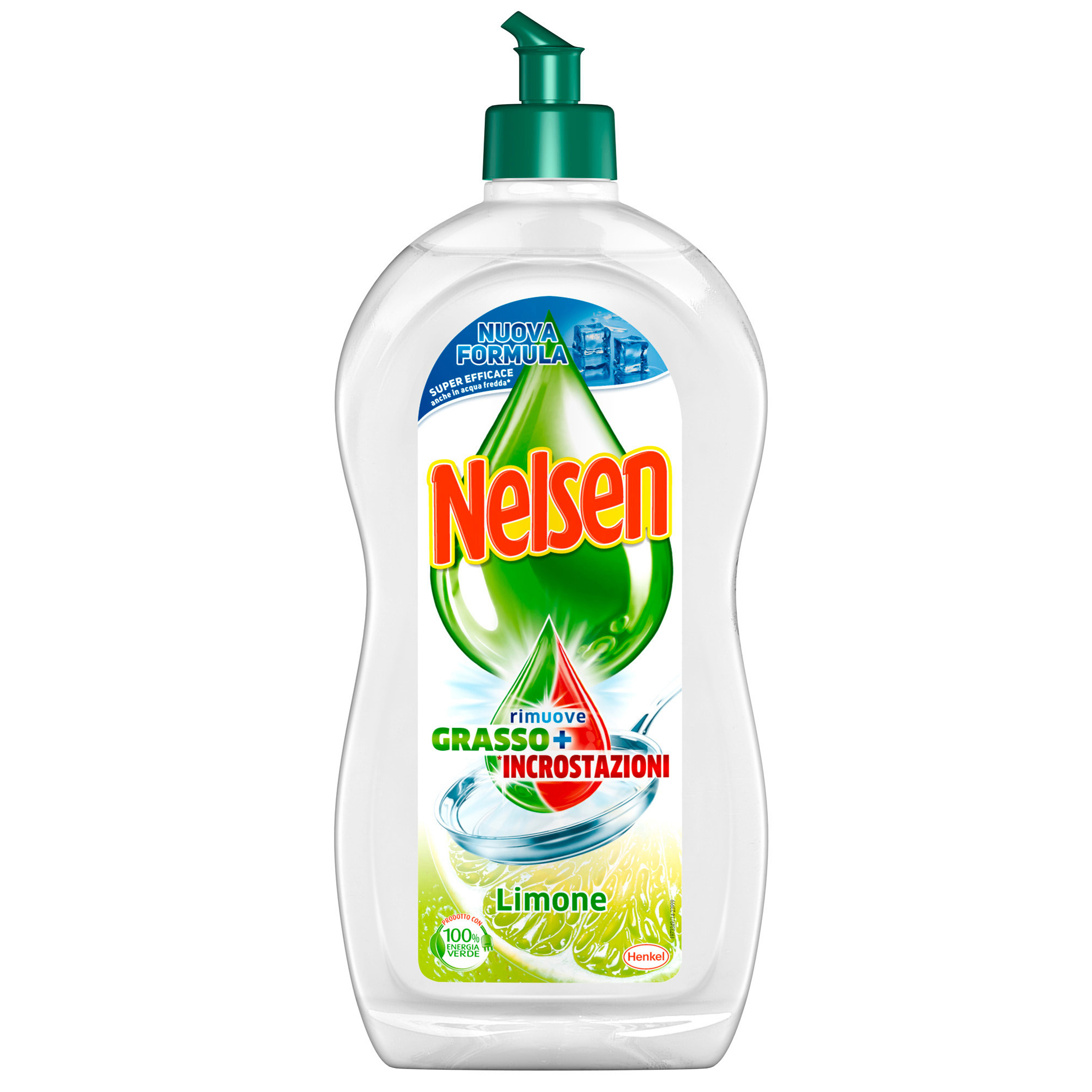 Detersivo per piatti - limone - 900 ml - Nelsen