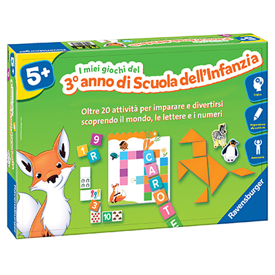 Gioco educativo Prima infanzia 5+