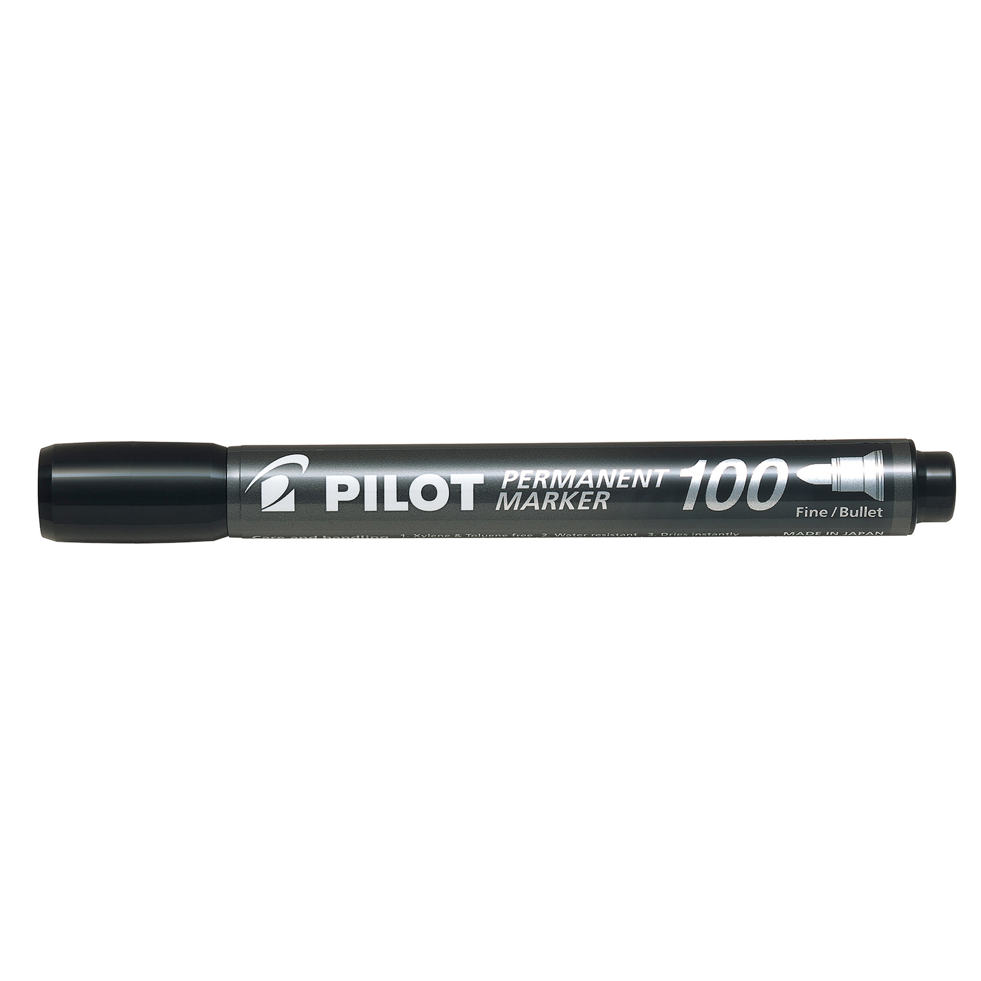 Marcatore Permanente Markers 100 - punta tonda 4,50mm - nero - Pilot