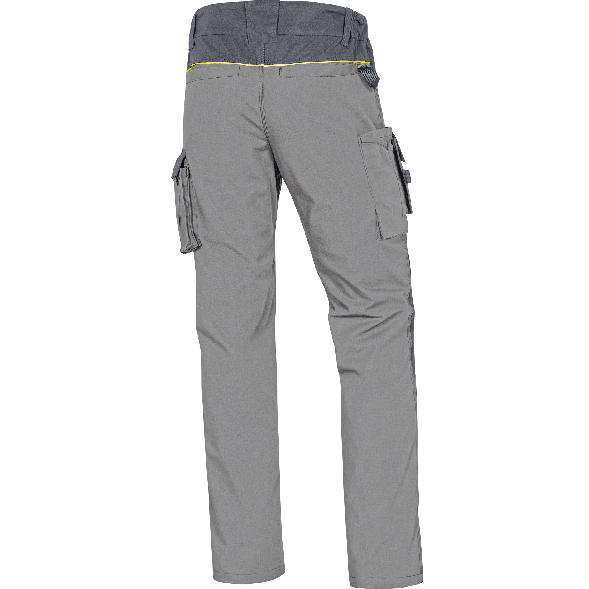 Pantalone da lavoro Mach 2 - twill/poliestere/cotone - taglia M - grigio chiaro/grigio scuro - Deltaplus