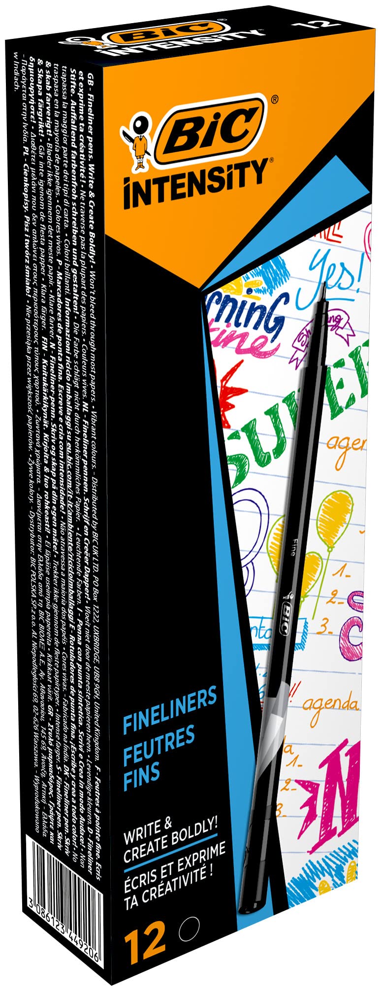 Penna Bic intensity fine nero