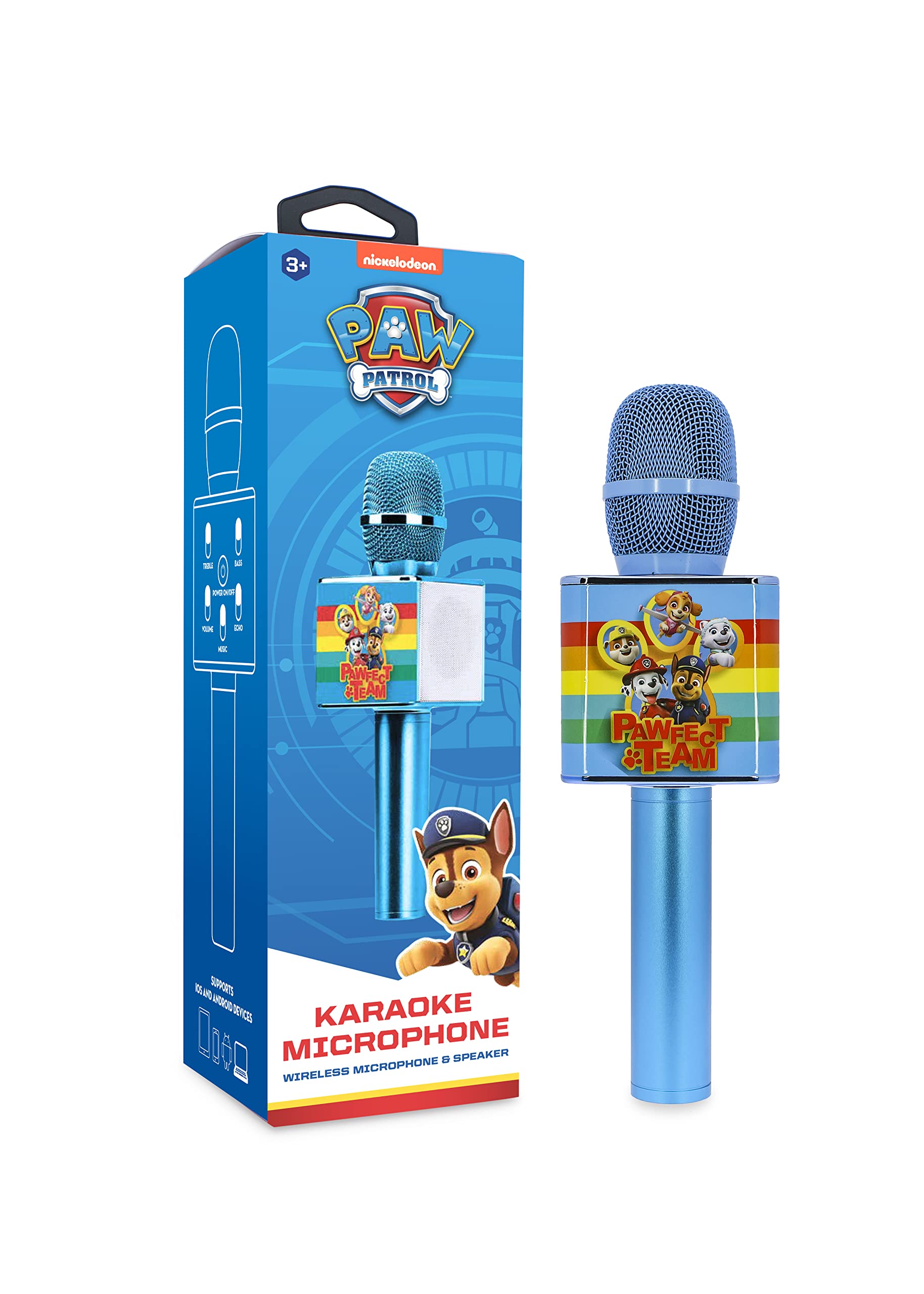 PAW PATROL BLUE KAR MICROPHONE