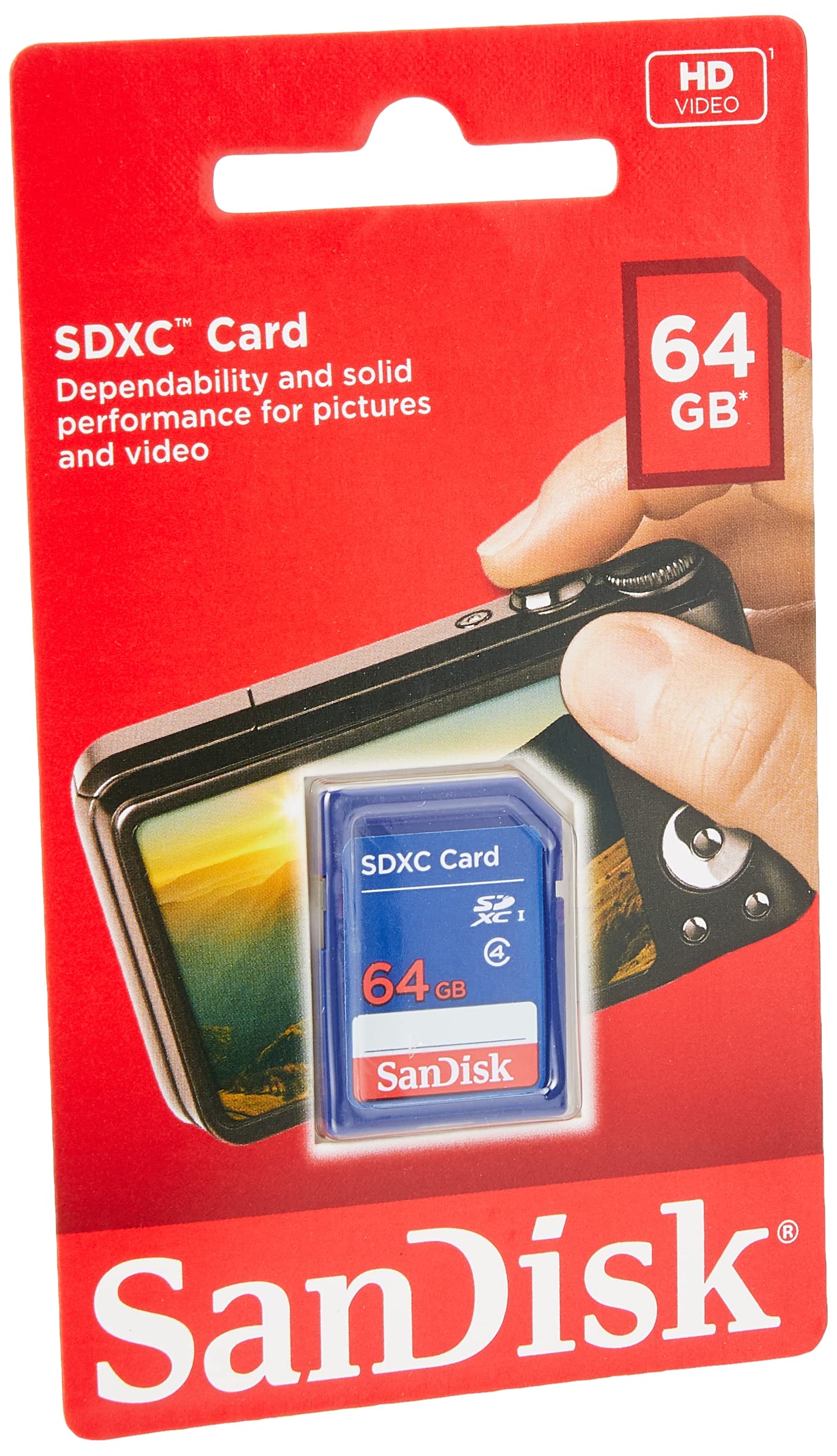 SANDISK 64GB SDXC CLASS 4