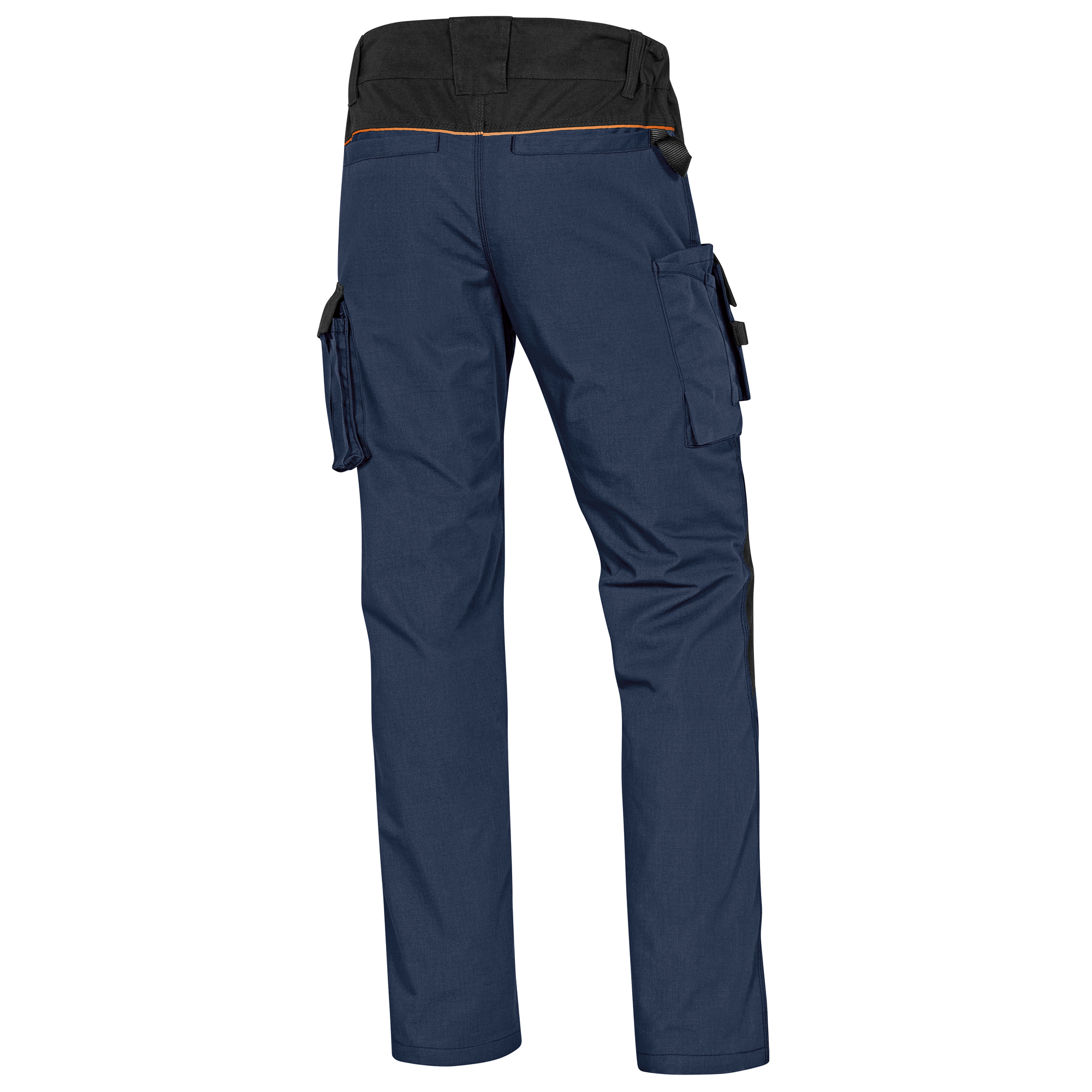 Pantalone da lavoro Mach 2 - twill/poliestere/cotone - taglia XXL - blu/nero - Deltaplus