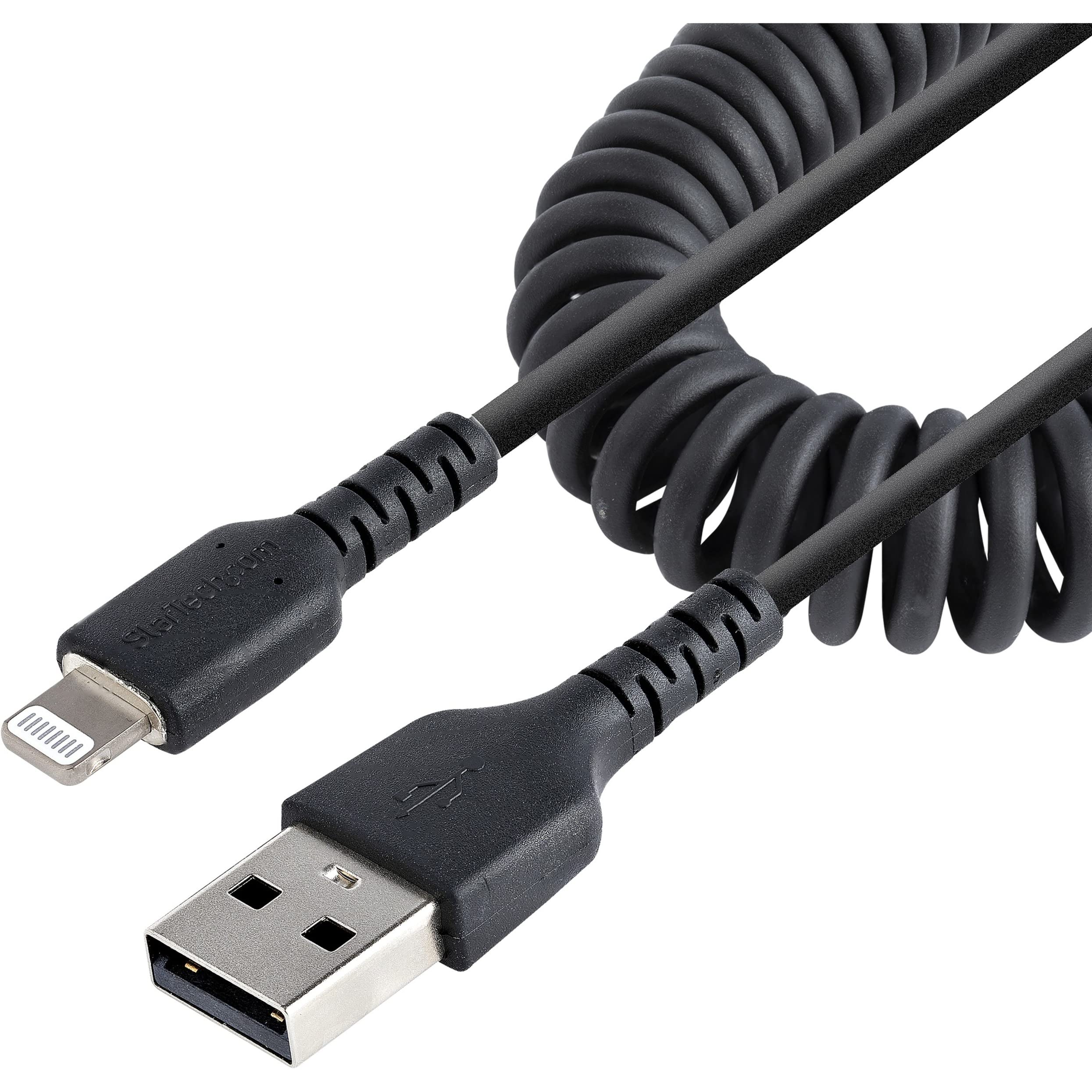 CAVO USB-A/LIGHTNING SPIRALATO