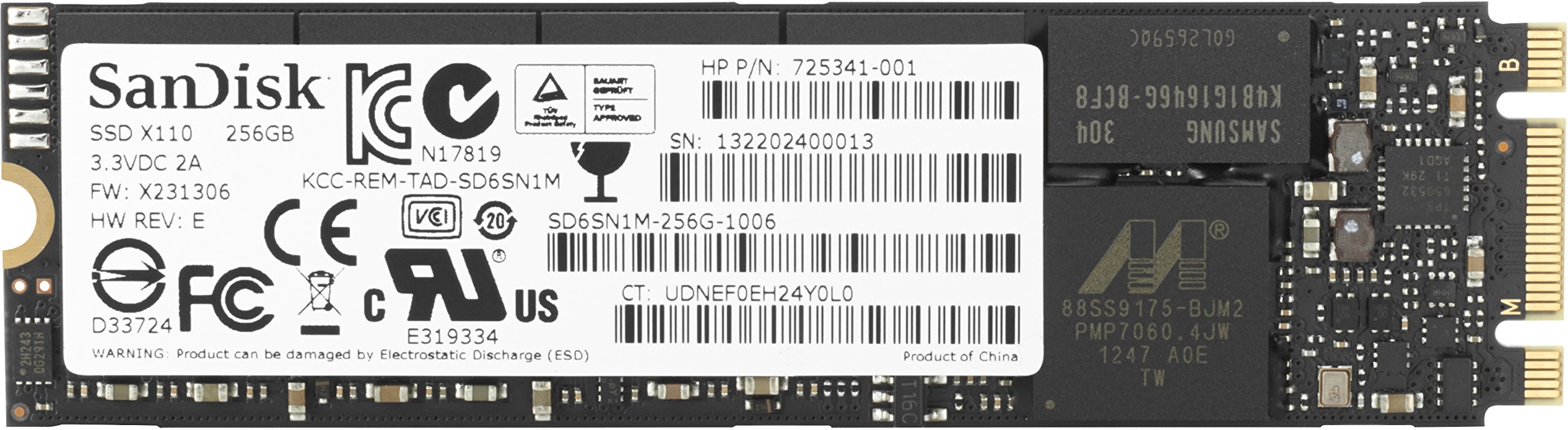 HP TURBO DRIVE G2 256GB M.2 SSD