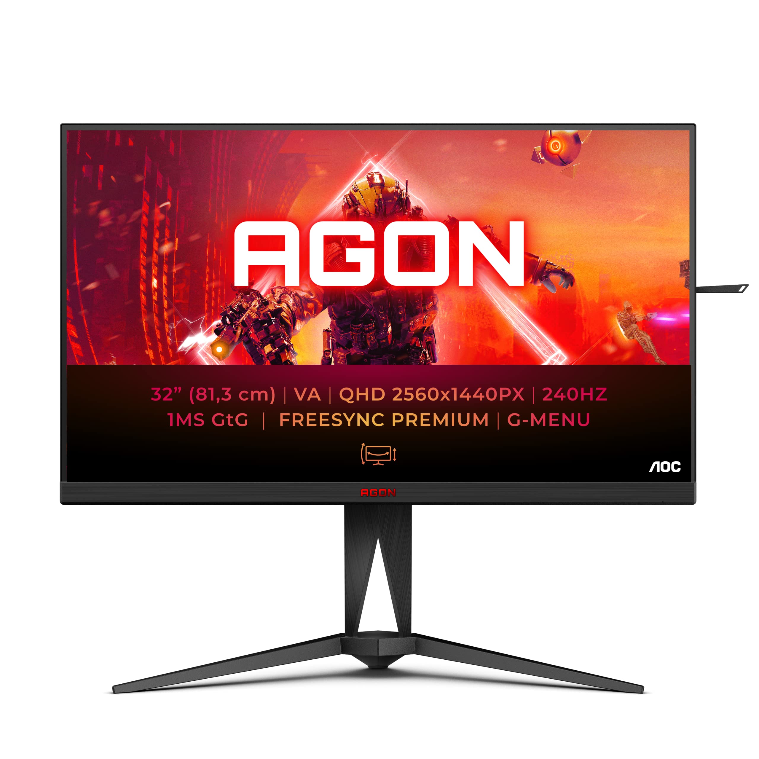 31.5 MONITOR 16:9 AGON VA 240HZ REG