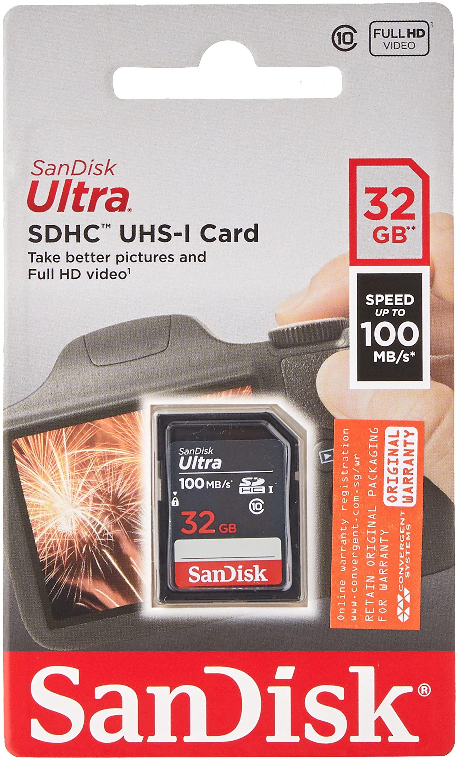SANDISK ULTRA 32GB SDHC