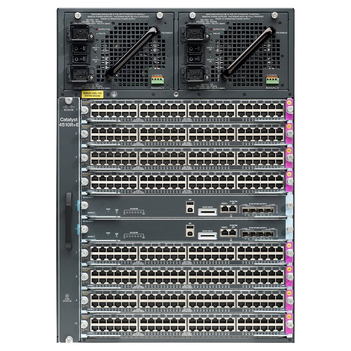 CATALYST 4500E 10 SLOT CHASSIS