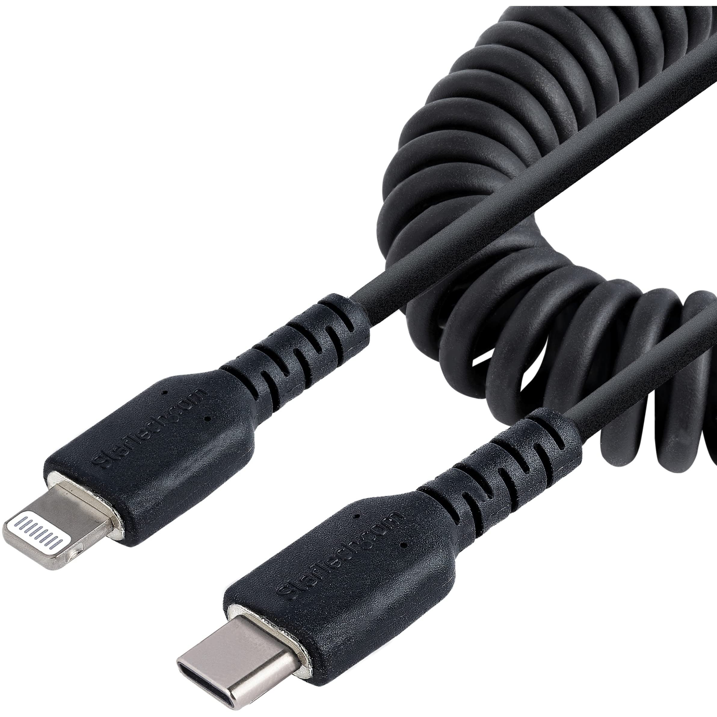 CAVO USB-C/LIGHTNING SPIRALATO