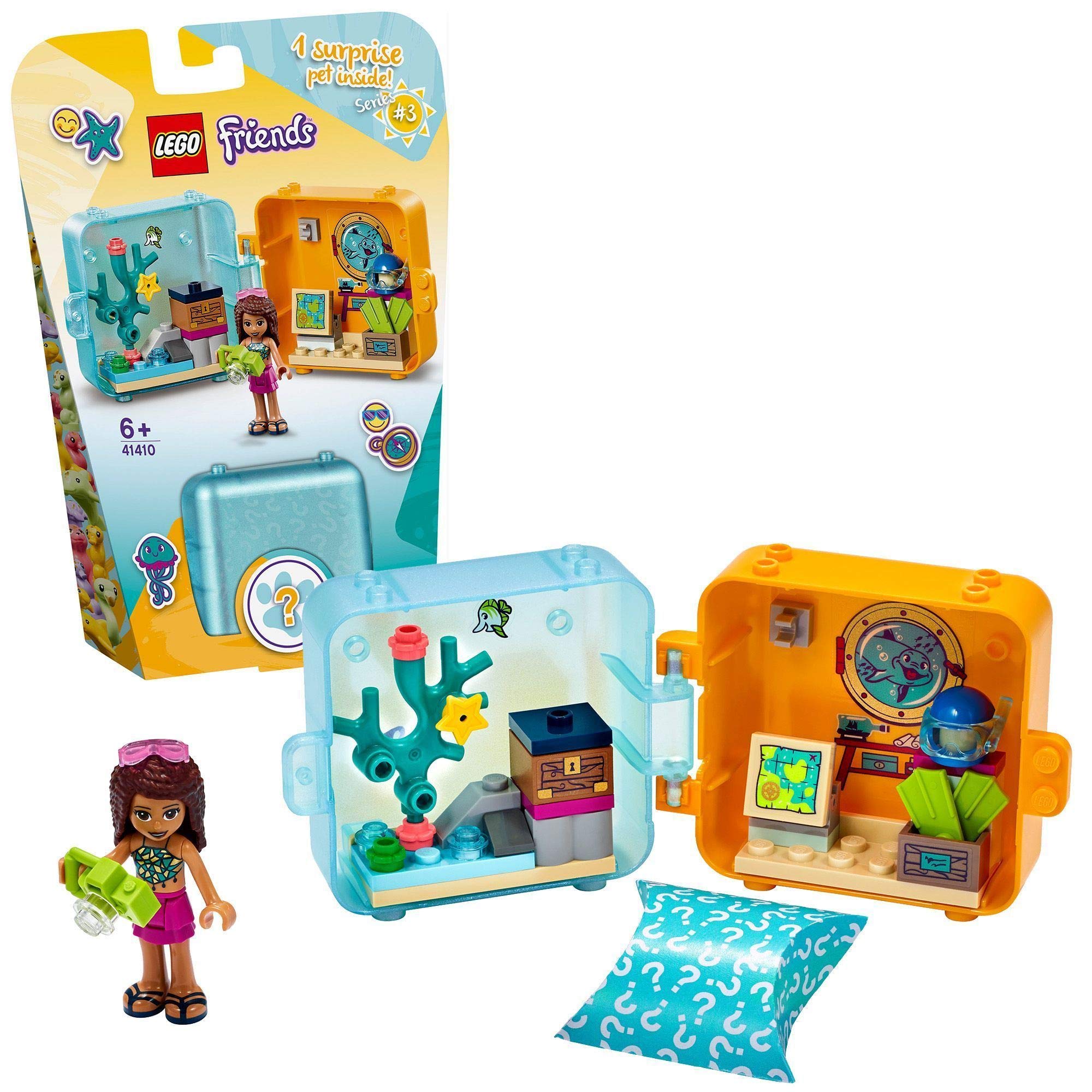 Lego friends il cubo delle vacanze di andrea 41410