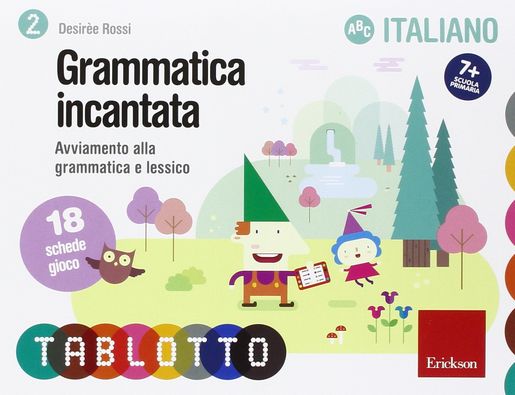 Schede per tablotto 6-8 anni - grammatica incantata