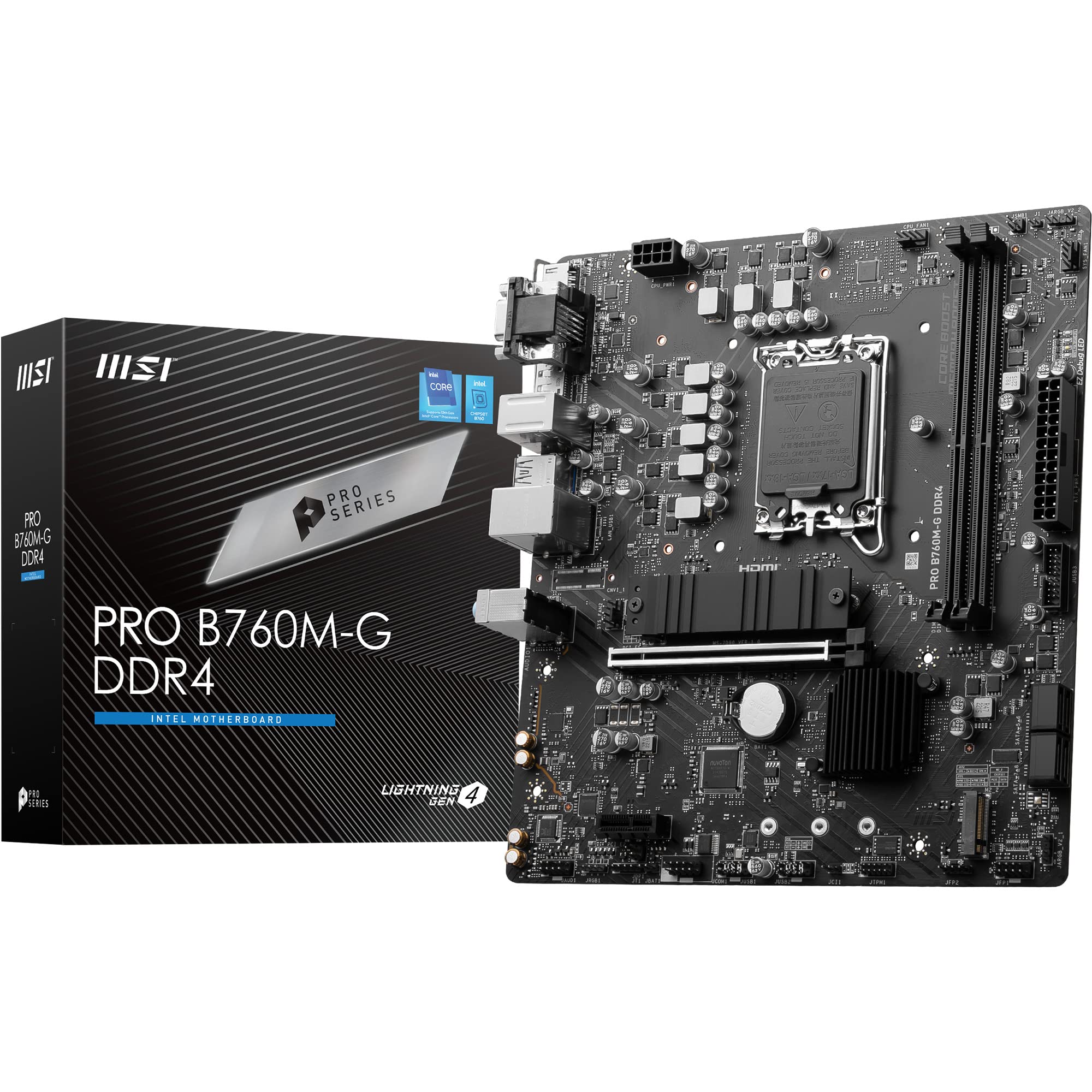 PRO B760M-G DDR4