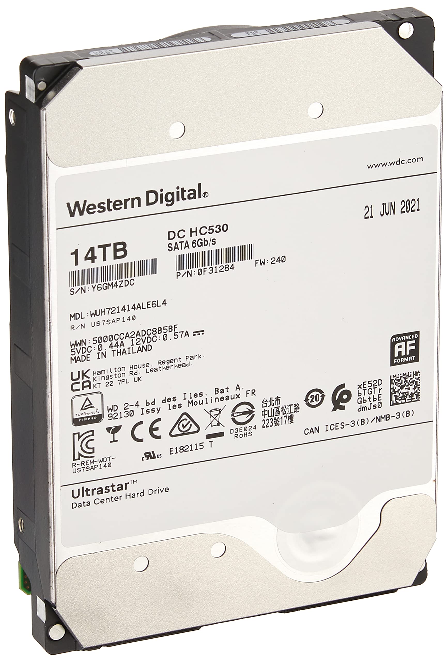 ULTRASTAR HE14 14TB SATA ULTRA