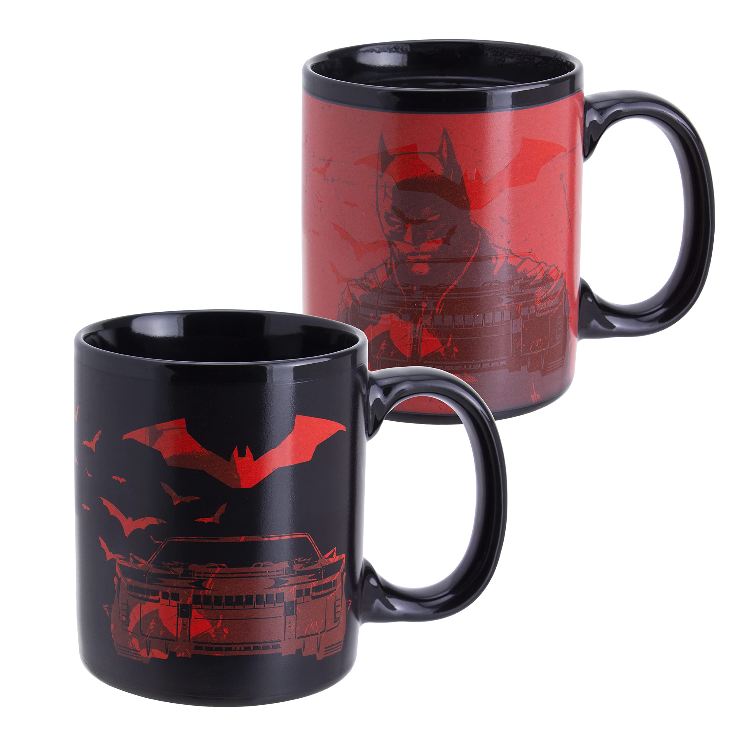 THE BATMAN HEAT CHANGE MUG