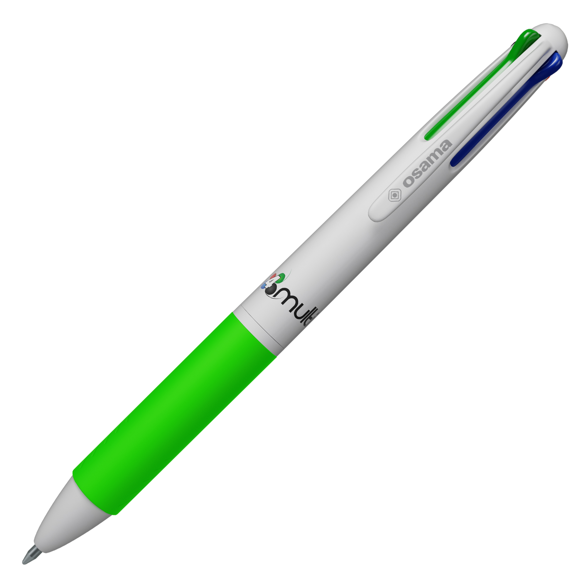 Penna a sfera - punta 1,00mm - 4 colori  - Osama