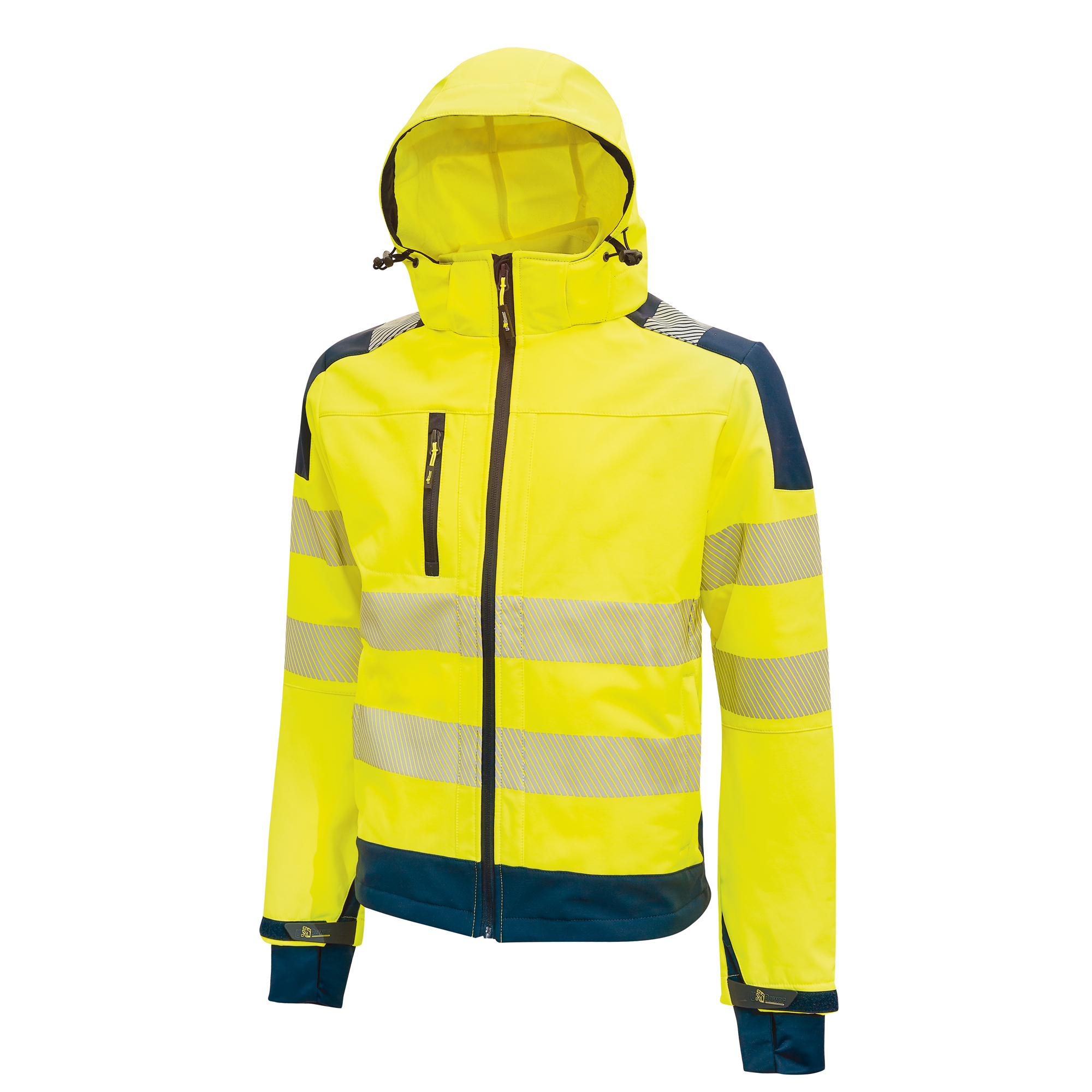 Giacca altavisibilita soft shell 4 stagioni miky giallo fluo tg.xxl