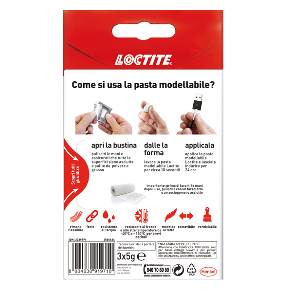 LOCTITE KINTSUGLUE BIANCO 5 GRAMMI