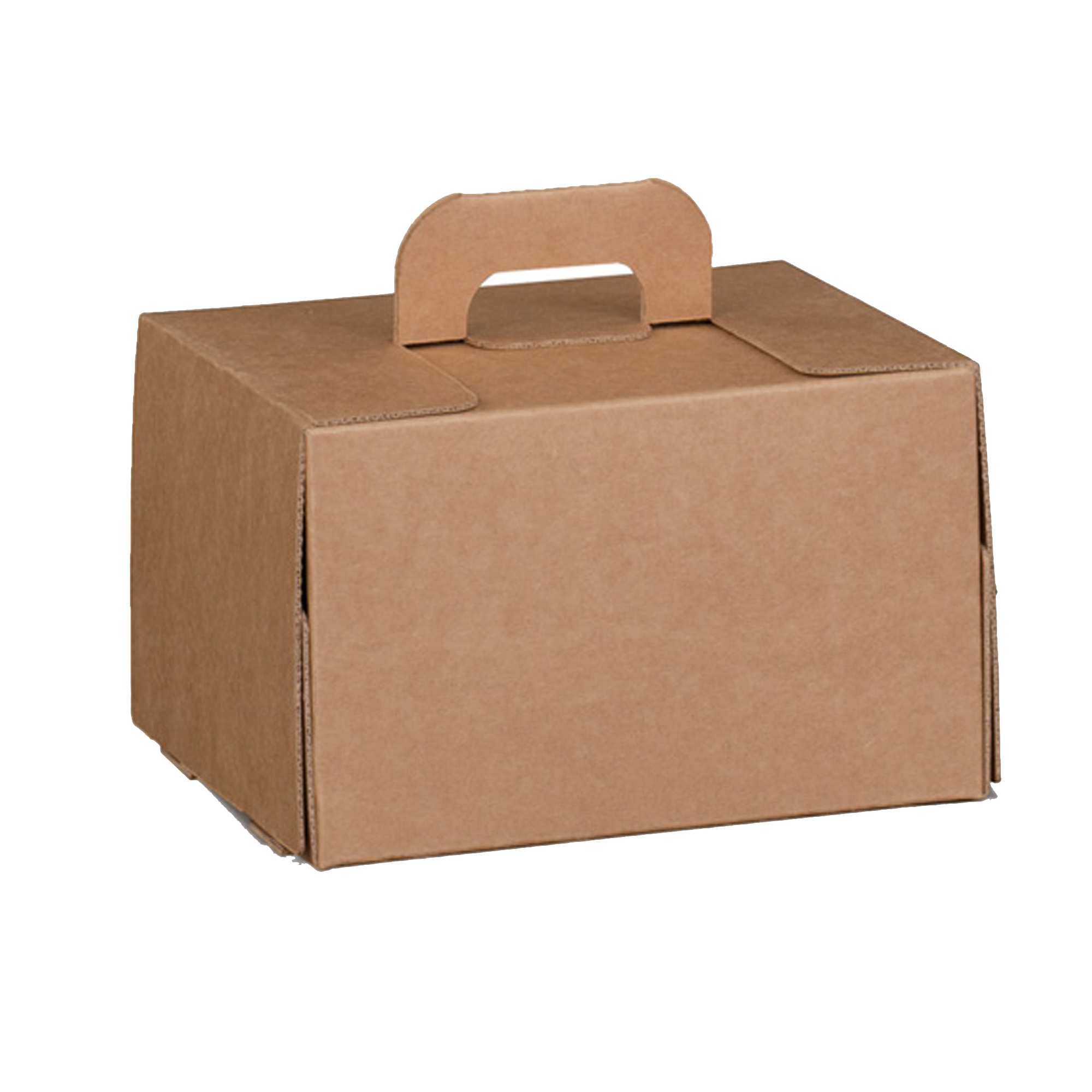 Valigetta box per asporto linea Cadeaux - 28x20x14 cm - avana - Scotton