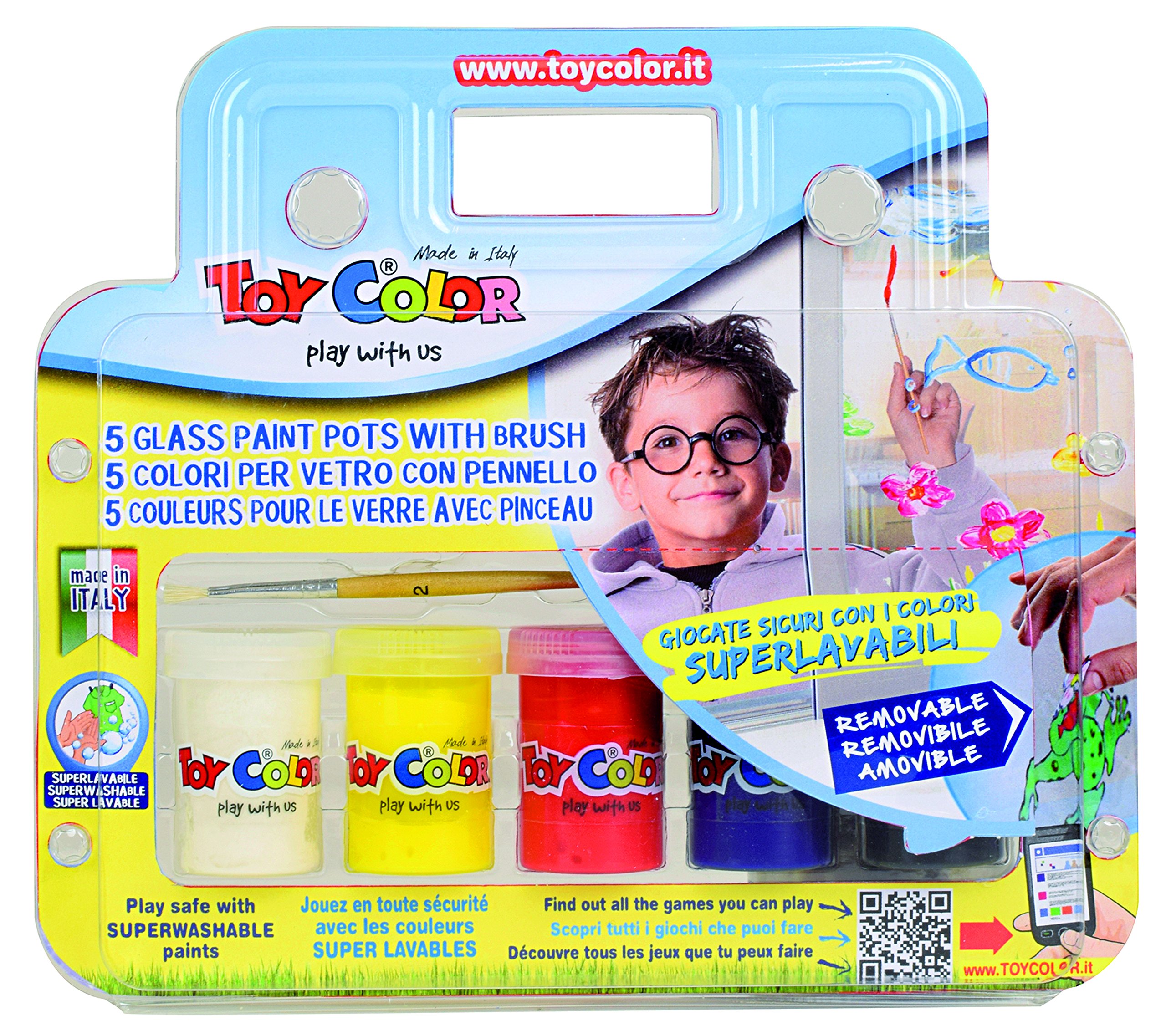 Colori per vetro Toy Color in valigetta