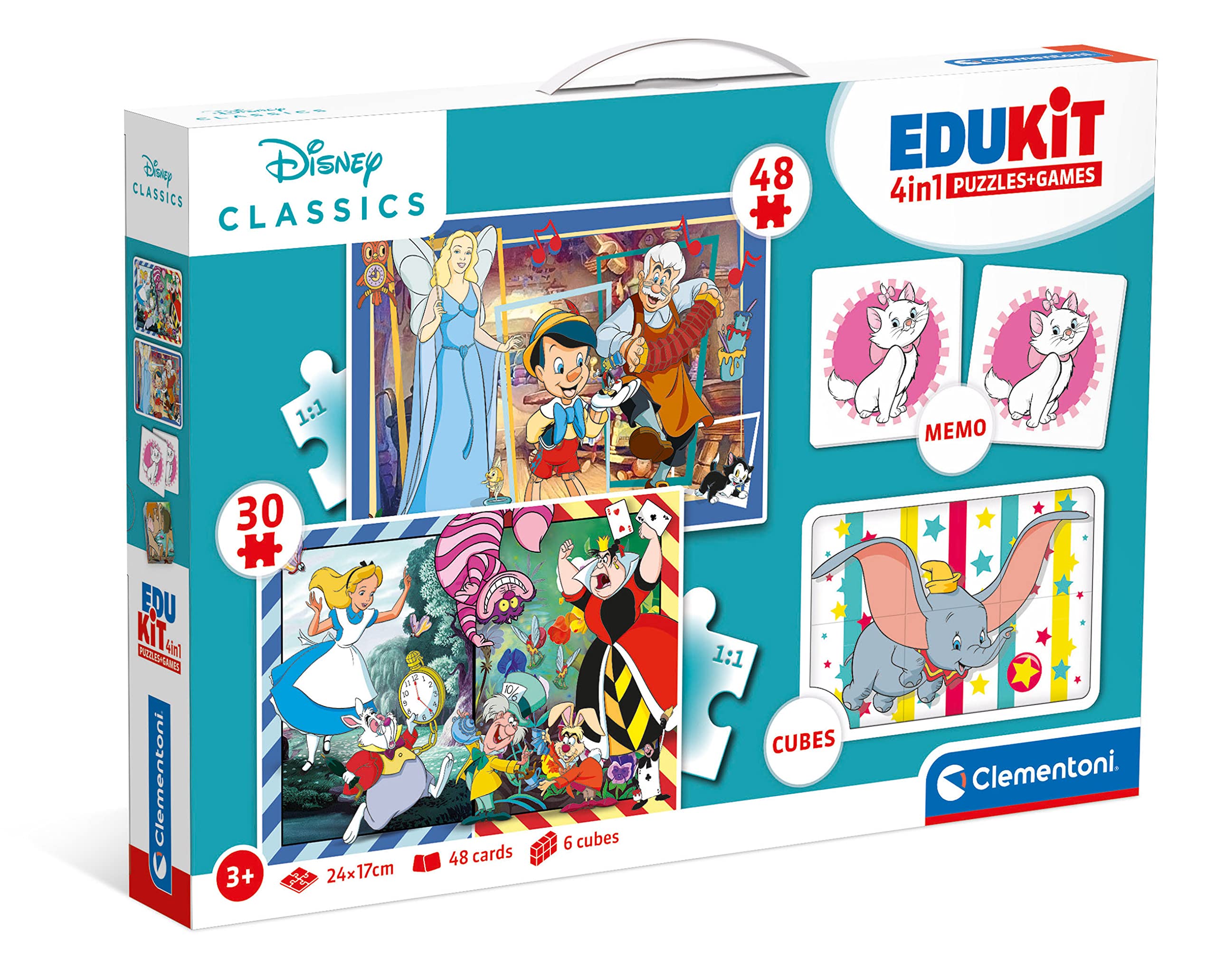 EDUKIT 4 IN 1 - DISENY CLASSIC