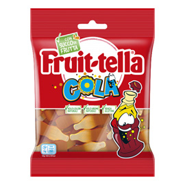 Caramella gommosa - cola - formato pocket 90 gr - Fruit-Tella