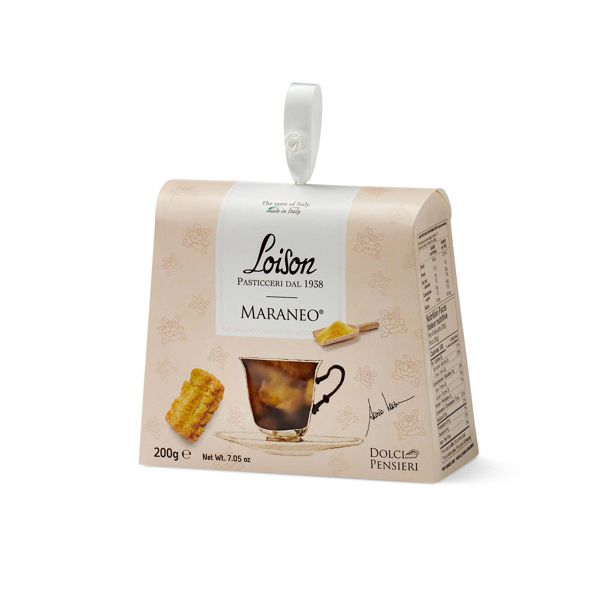 Biscotti al burro Maraneo - 200 gr - Loison