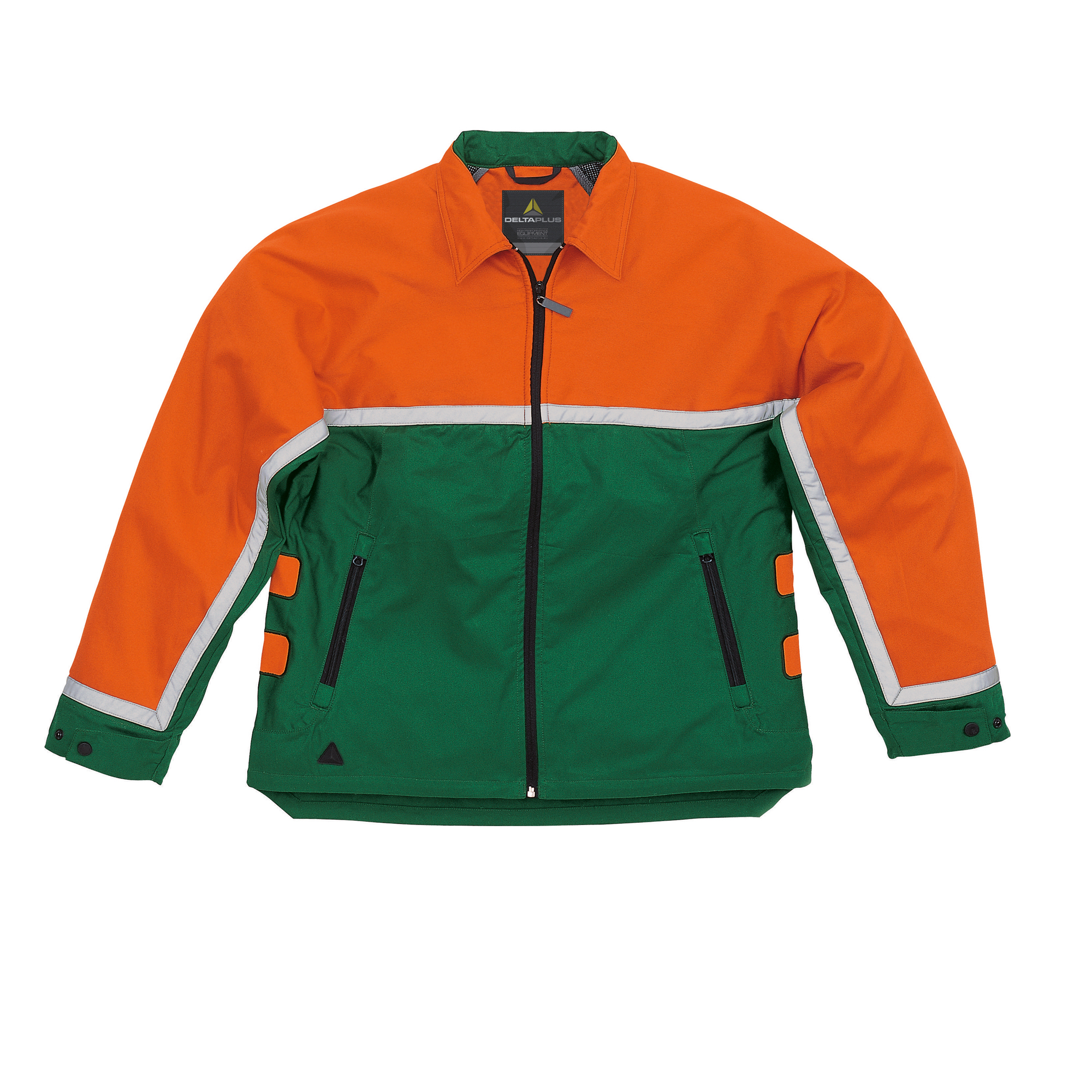 Giacca Epicea3 - per boscaiolo - taglia XL - verde/arancio - Deltaplus