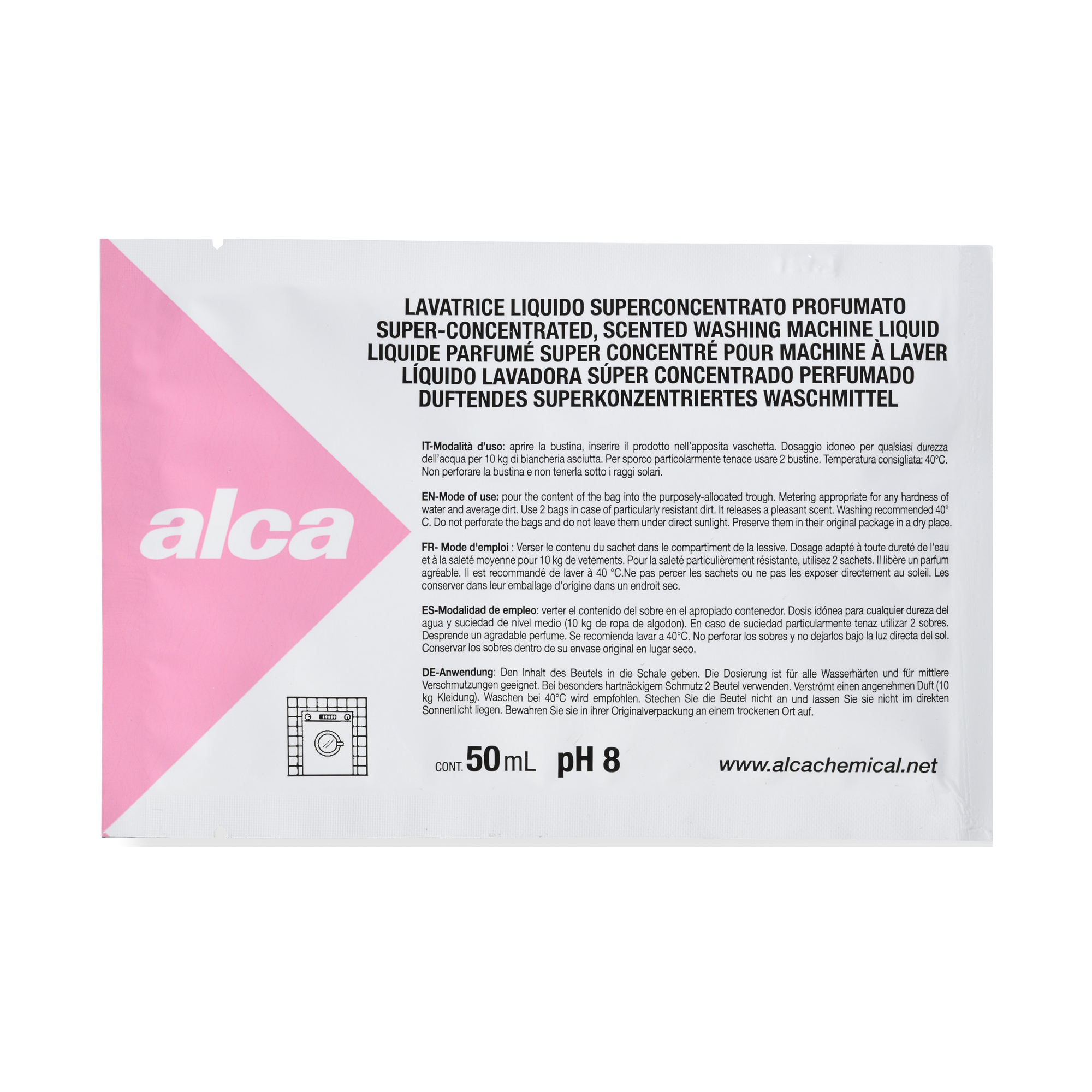 Lavatrice Linea Monodose - Alca - bustina da 50 ml