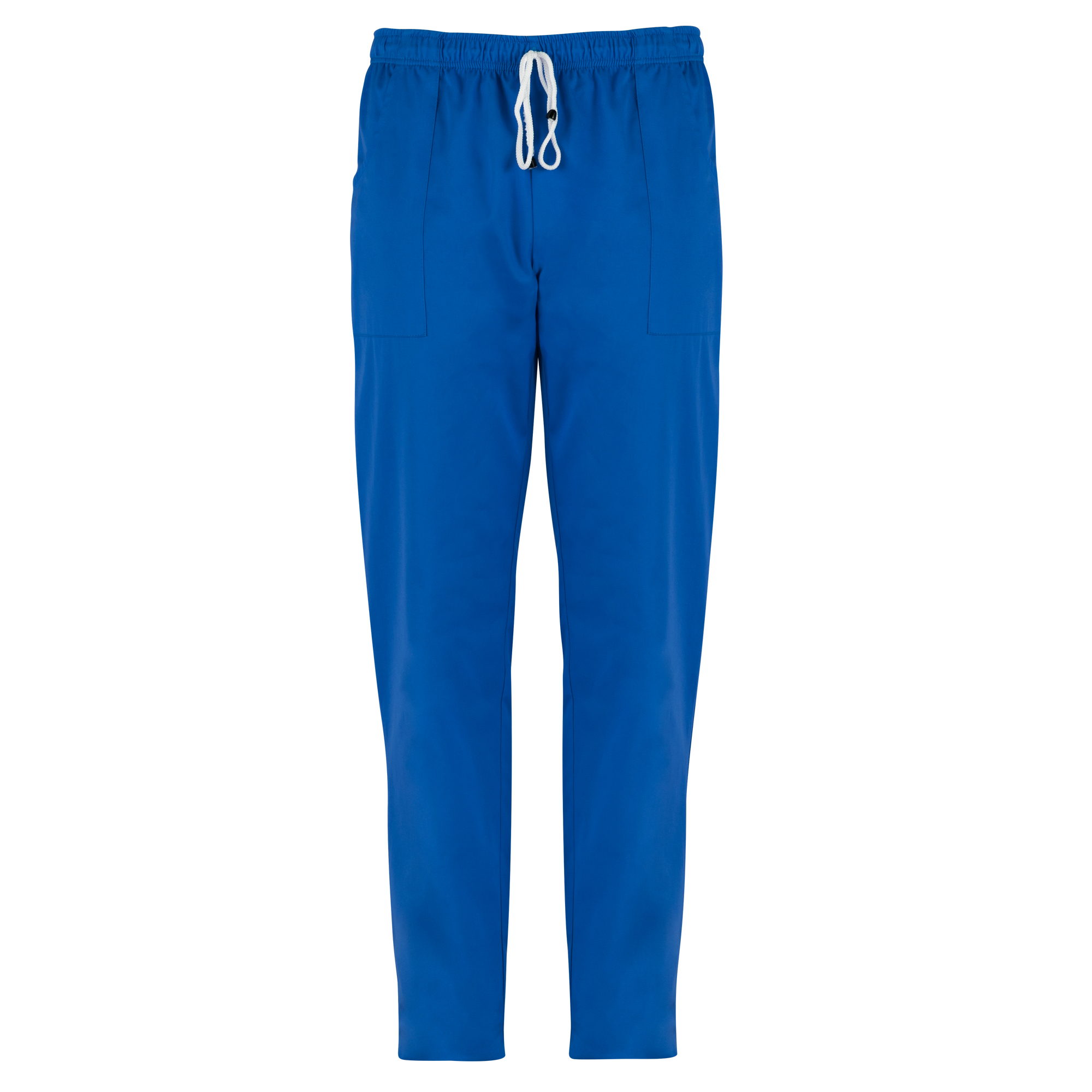 Pantalone Pitagora - unisex - 100 cotone - taglia L - bluette - Giblor's