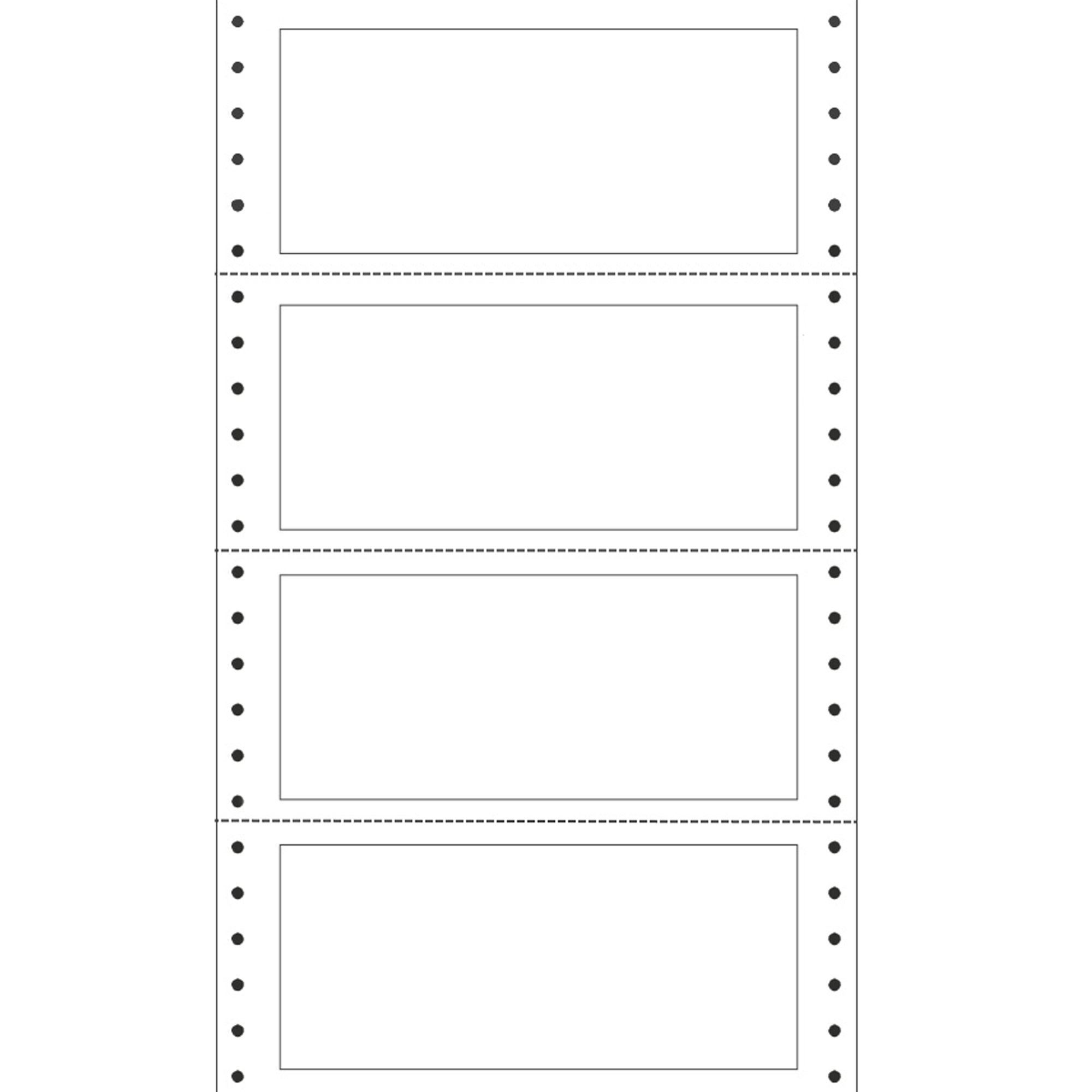 Etichette adesive 140x60 mm passaggi proprieta' mod.continuo pz 400