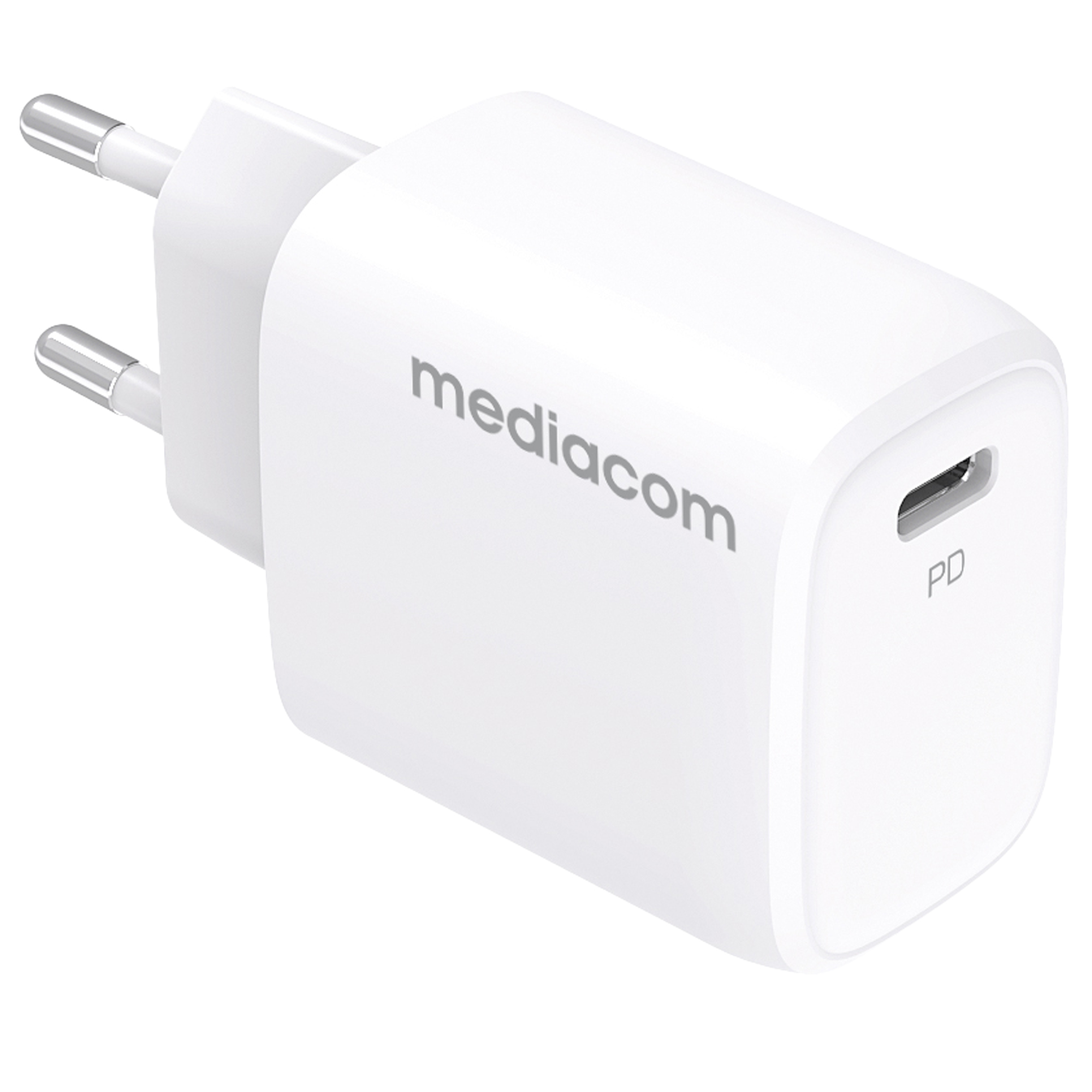 Caricatore da muro - 20 W - porta USB Type-C - Mediacom