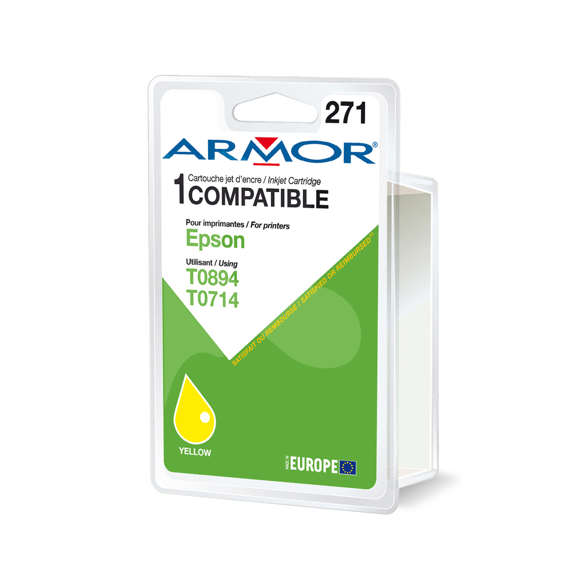 Armor - Cartuccia per Epson - Giallo - T071440 - 9 ml