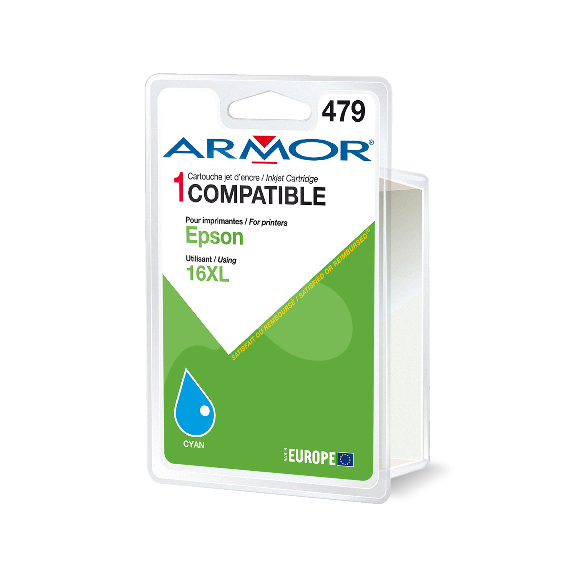 Armor - Cartuccia per Epson - Ciano - T163240 (XL) - 8,5 ml