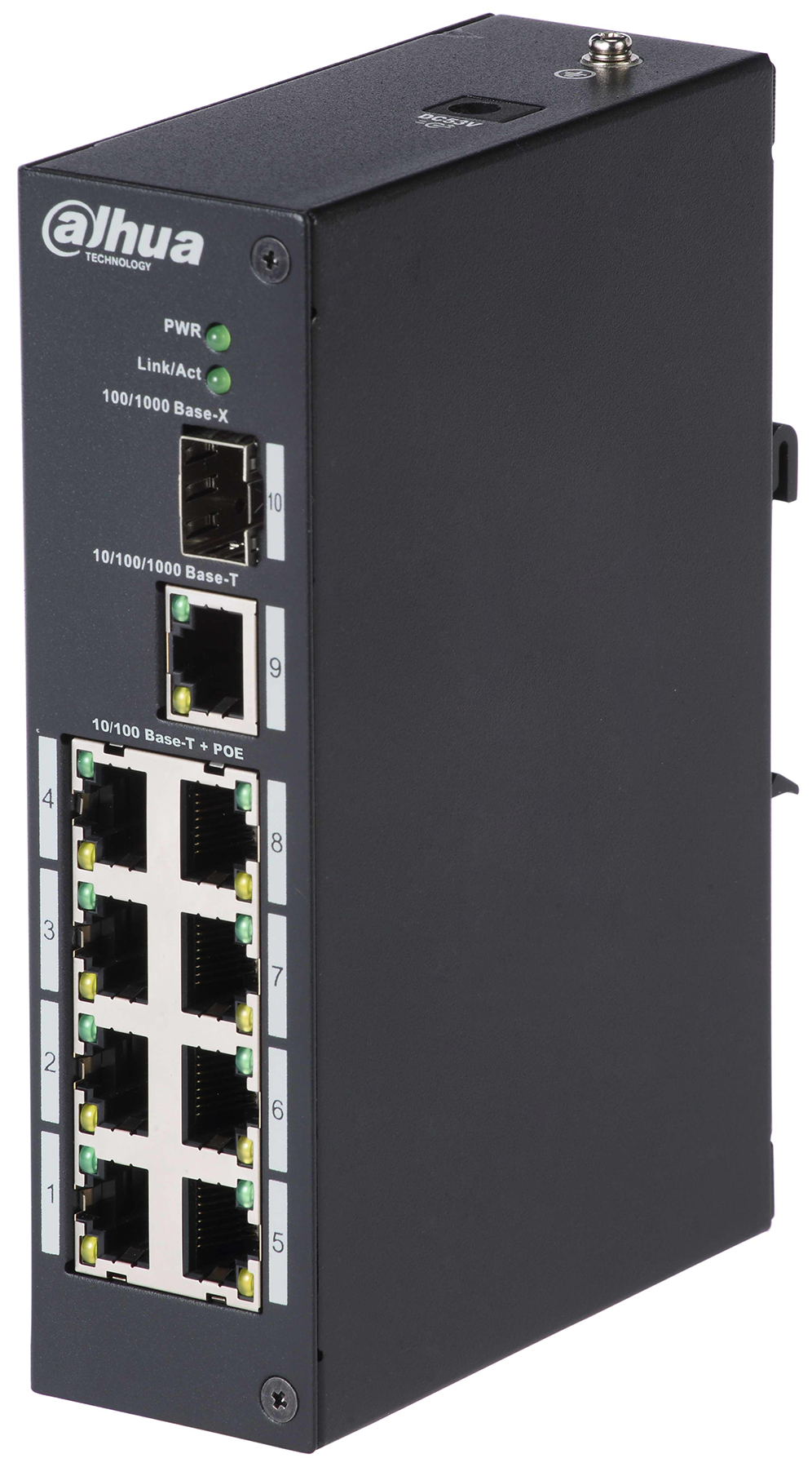 8-PORT POE/POE+ LAYER 2