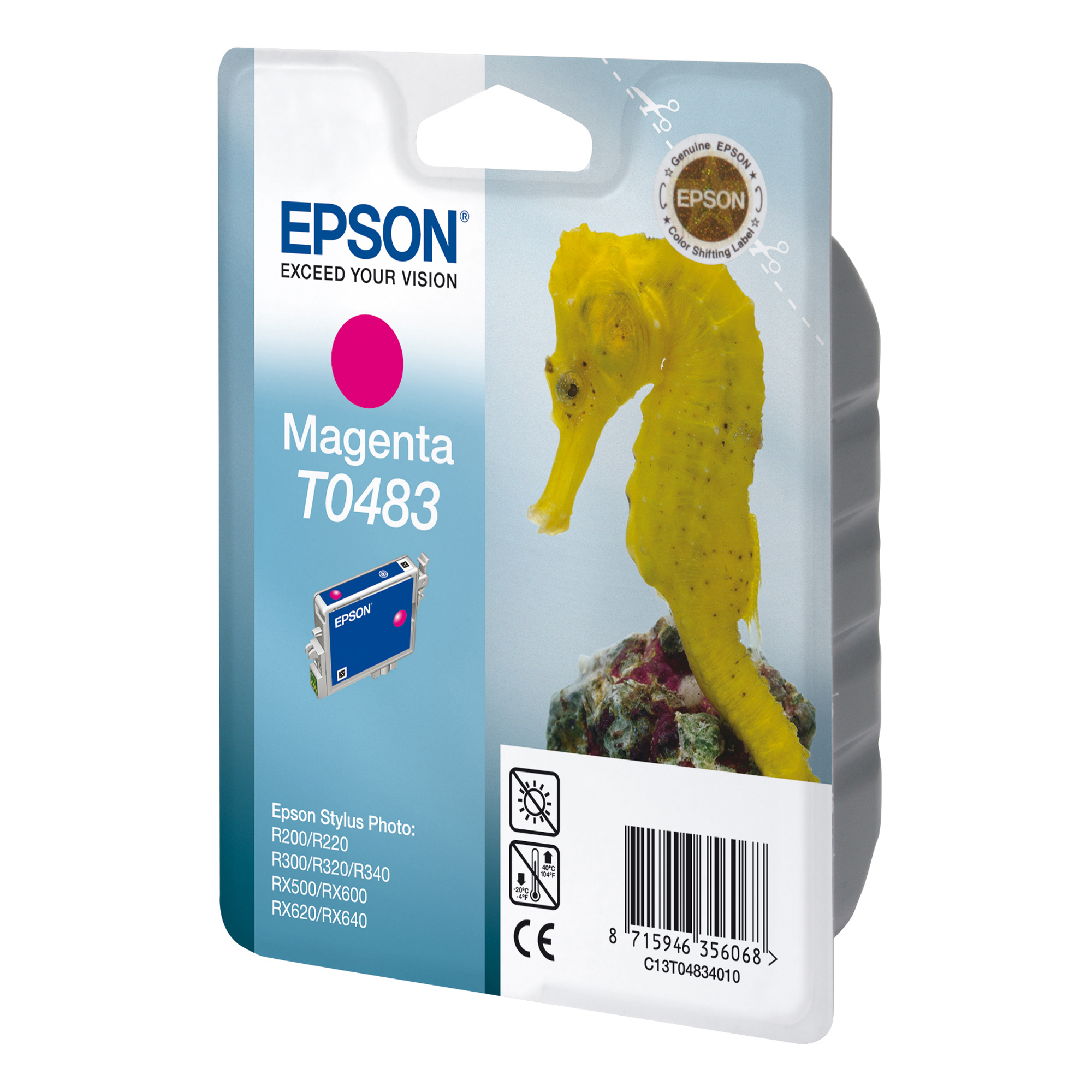 Epson - Cartuccia ink - Magenta - T0483 - C13T04834010 - 13ml