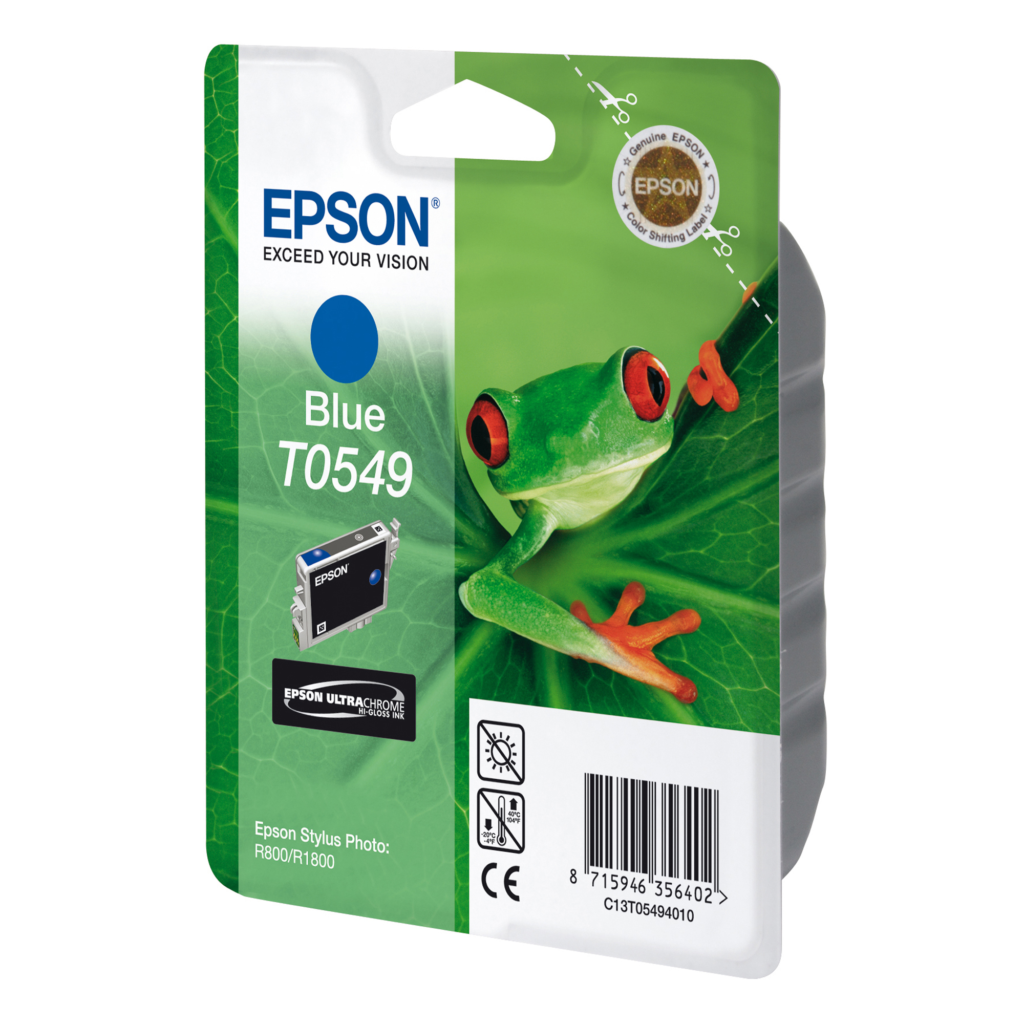 Epson - Cartuccia ink - Blu - T0549 - C13T05494010 - 13ml