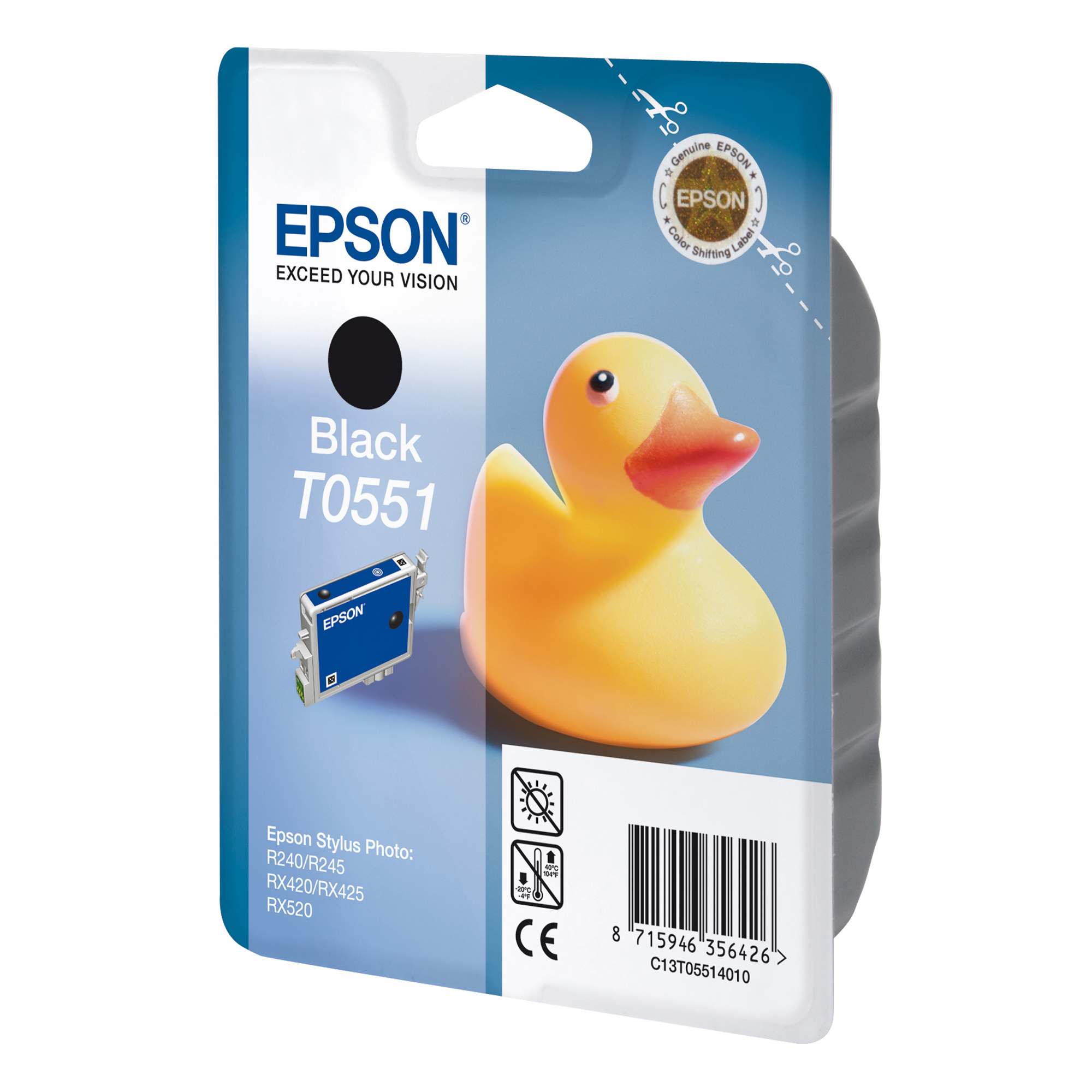 Epson - Cartuccia ink - Nero - T0551 - C13T05514010 - 8ml