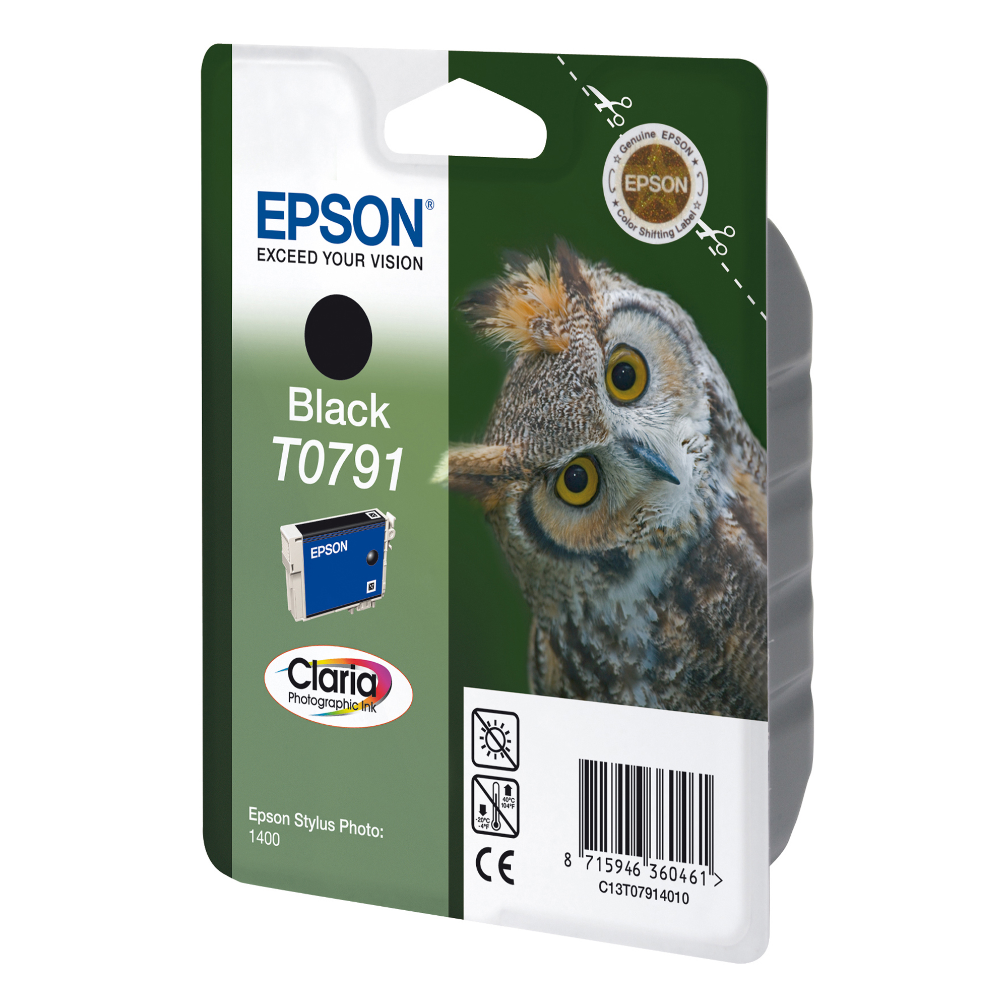 Epson - Cartuccia ink - Nero - T0791 - C13T07914010  - 11,1ml