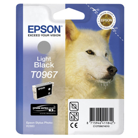 Epson - Cartuccia ink - Nero chiaro - T0967 - C13T09674010 - 11,4ml